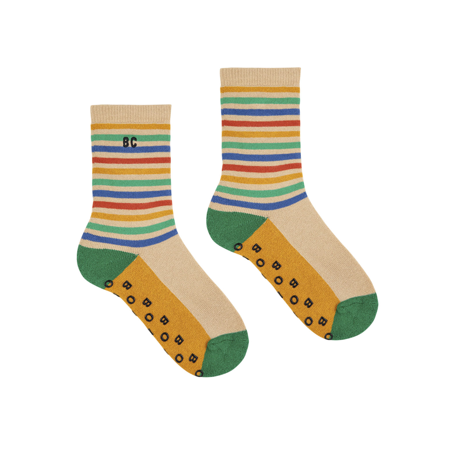 Stripes Anti-Slip Socks Multicolor