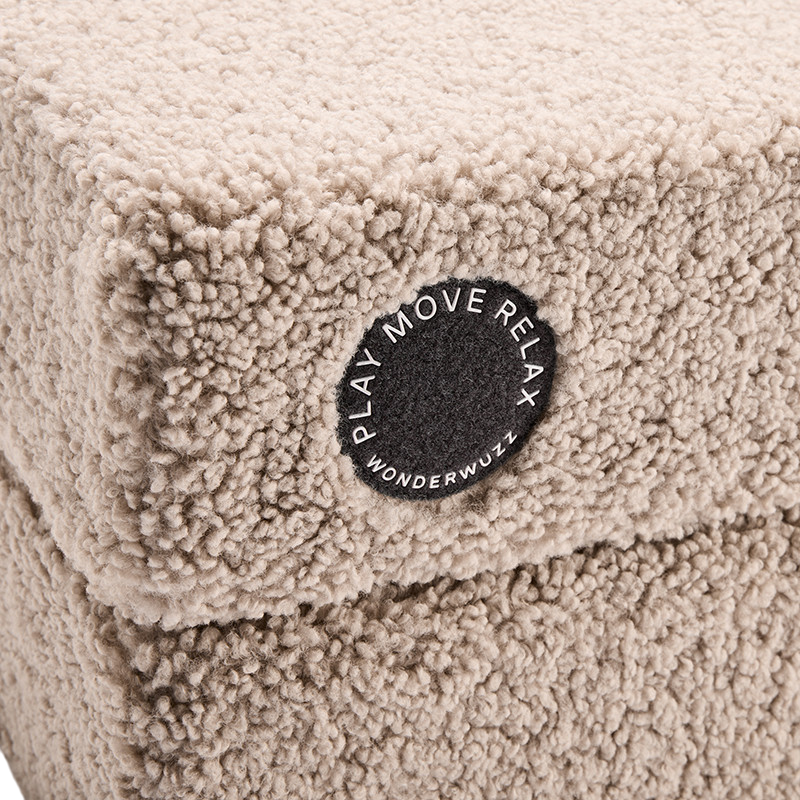 Wonderwuzz Canapé de jeu OH SO SOFY Teddy Beige Maja