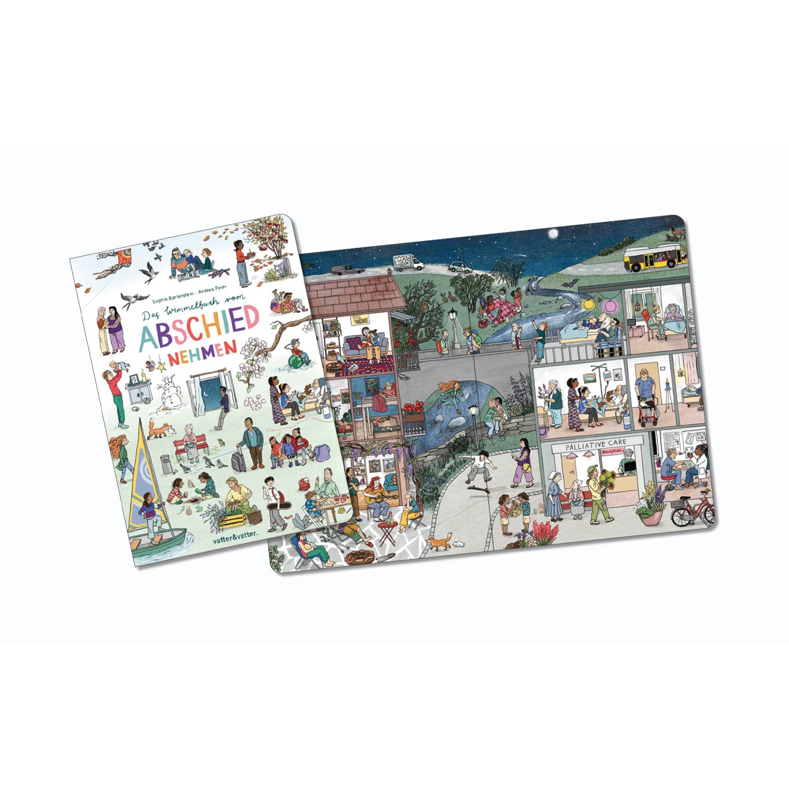 The hidden object book about saying goodbye