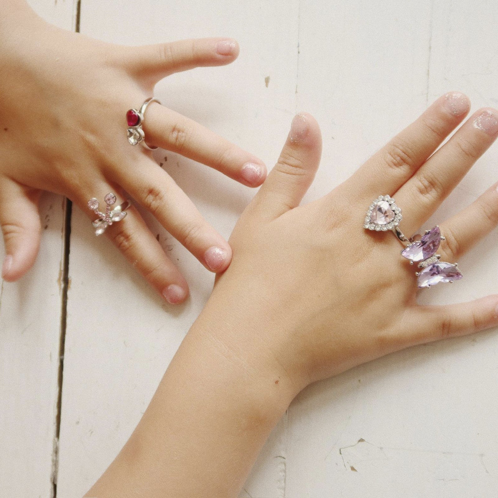 Bagues pour enfants set cadeau 14 pièces Dreamy Multi