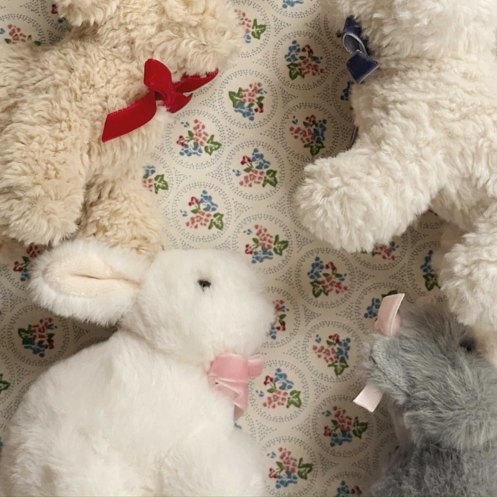 Plüschhase Baby Animals White