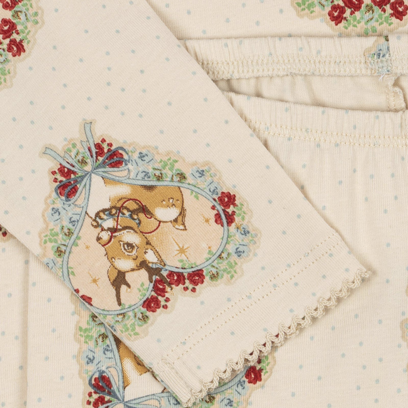 Basic Deer Diary pajama set