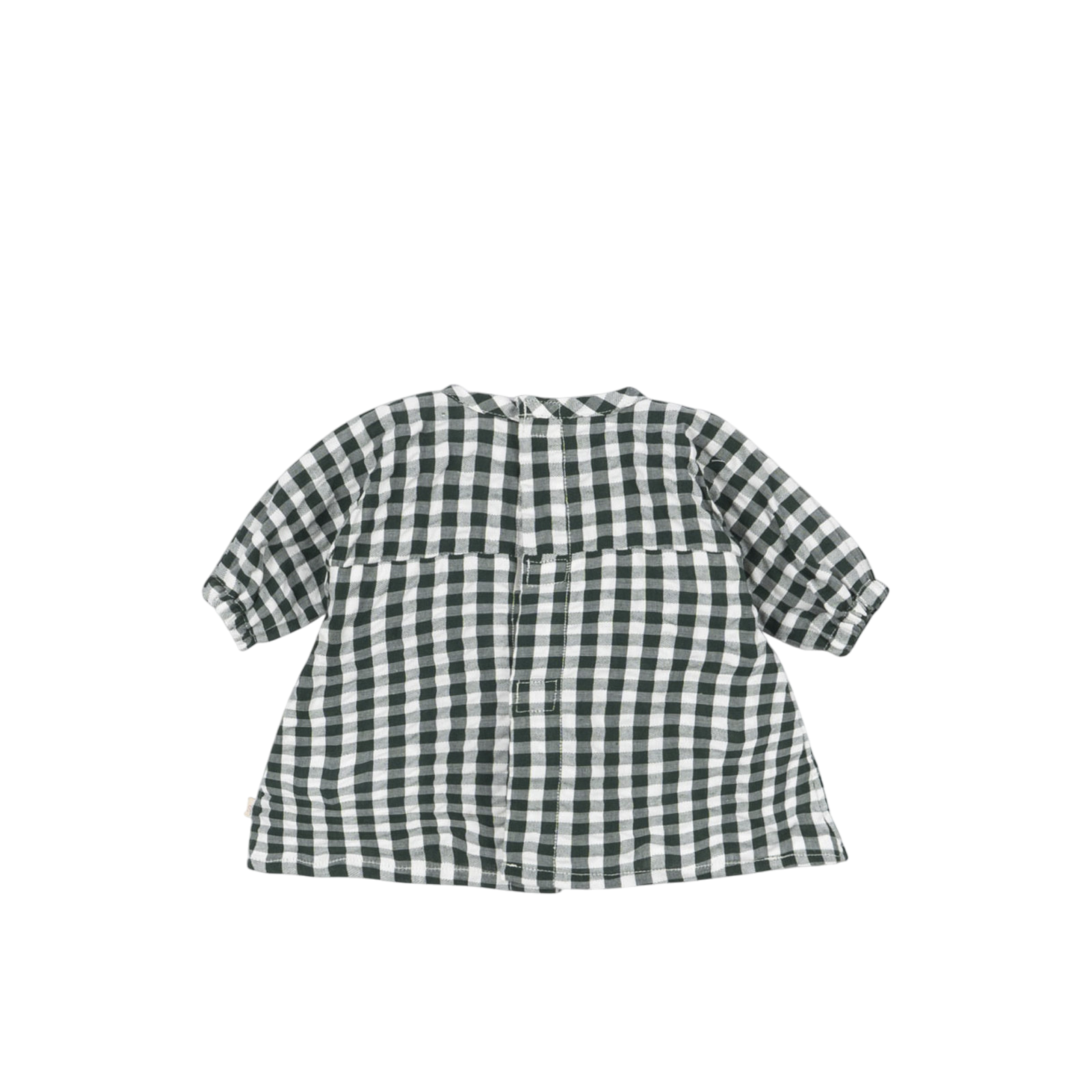 Puppenkleid Green Check