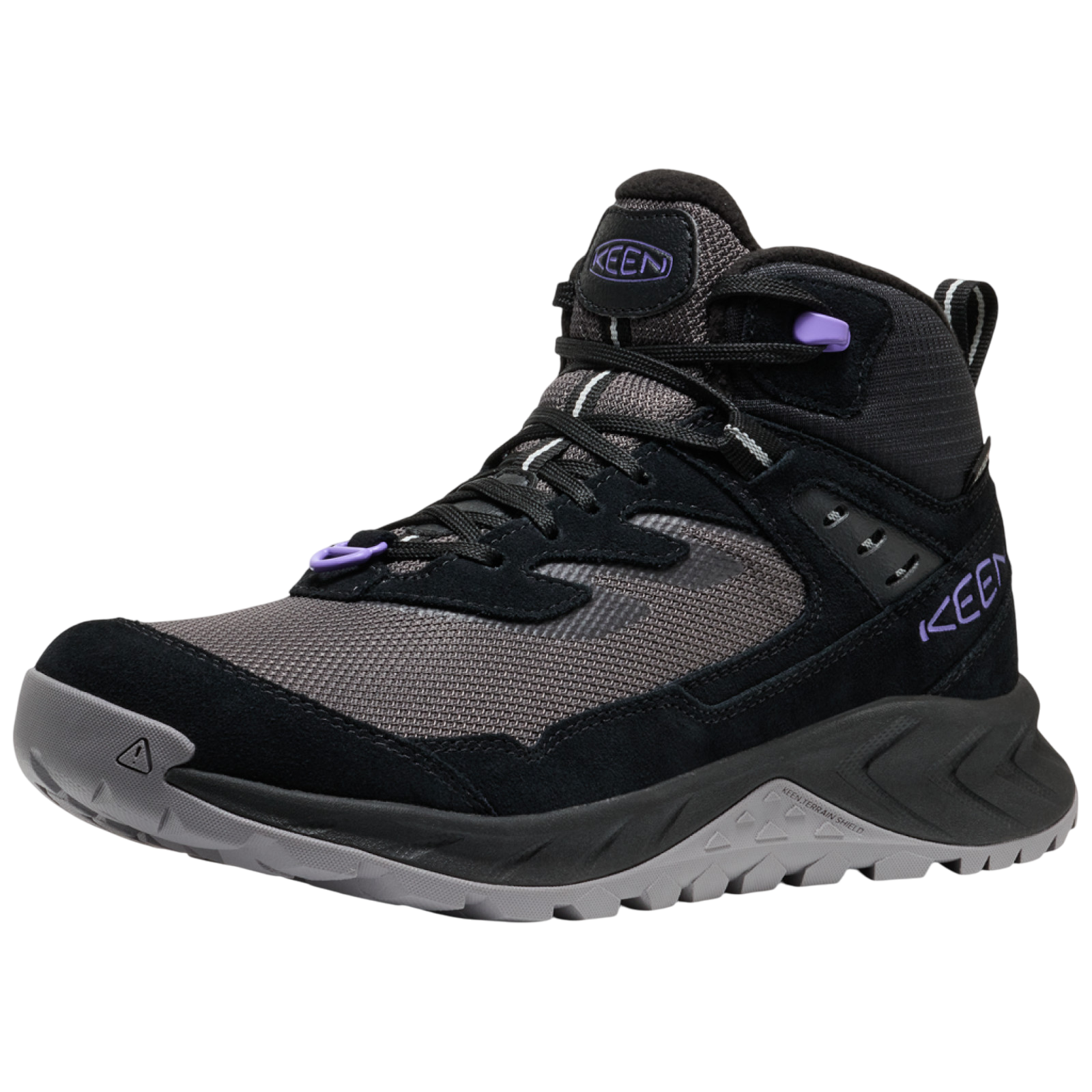 Wanderschuhe W Hightrail Mid Polar black/aster purple