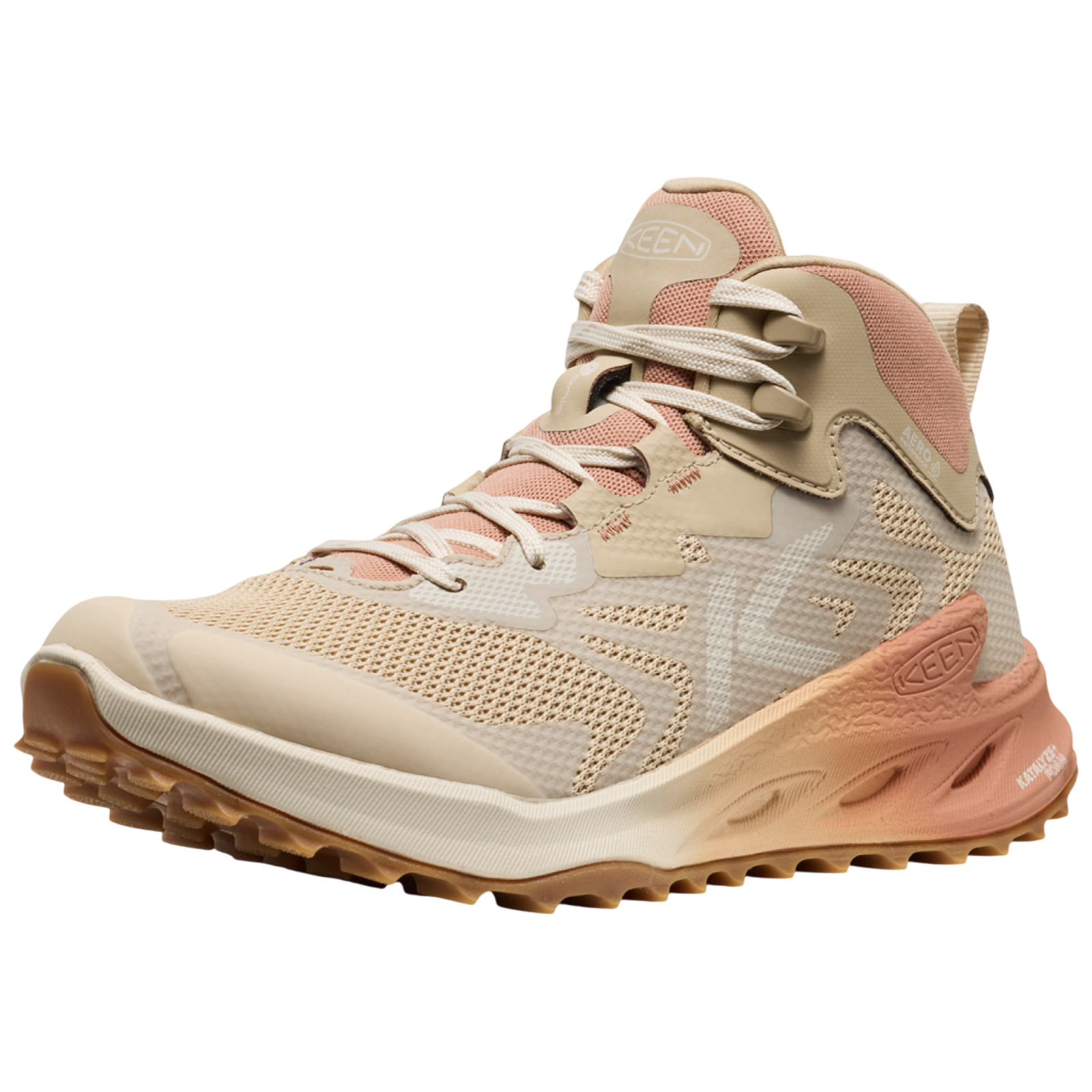 Wanderschuhe W Zionic NXT Mid WP safari/cork