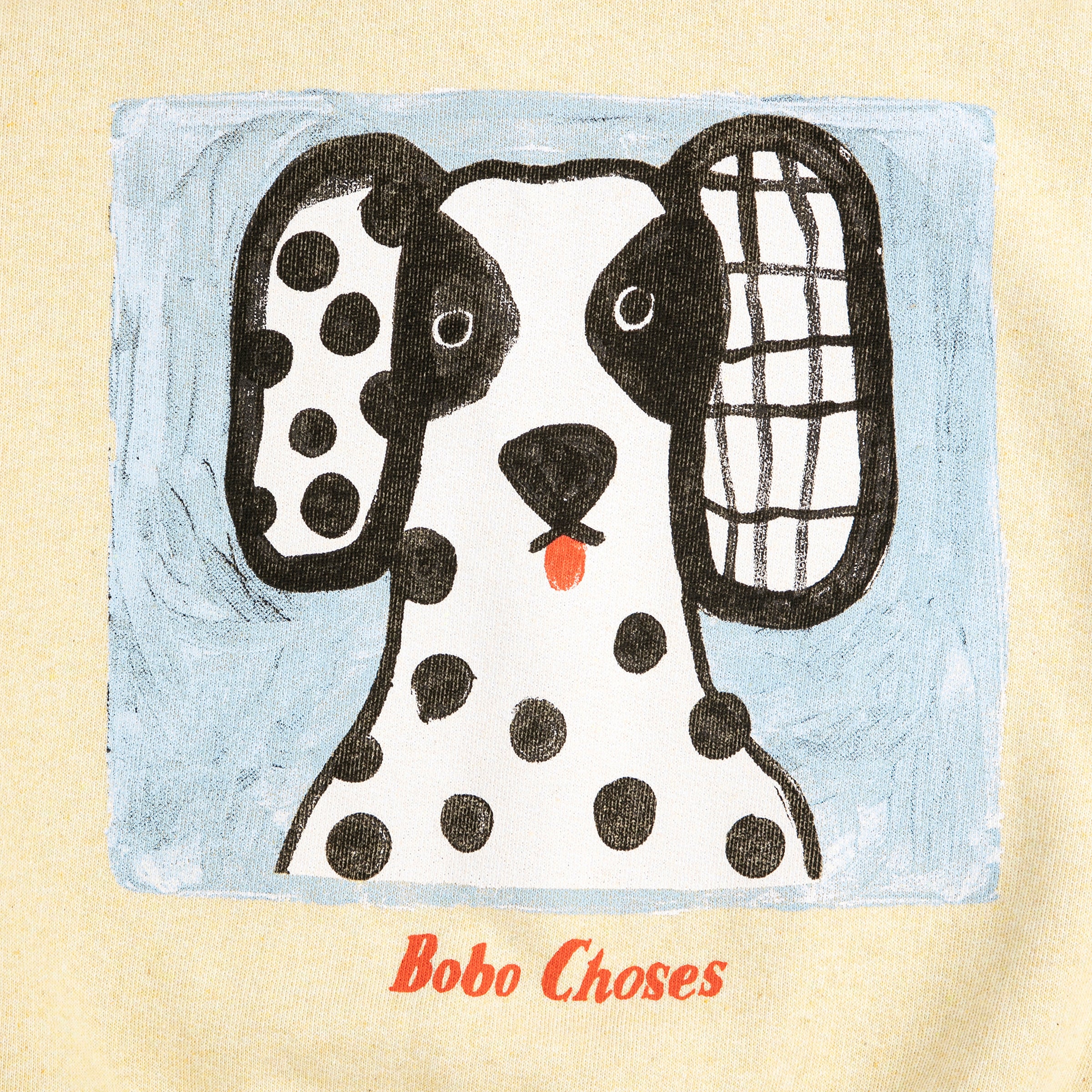 Sweatshirt Van Dog Yellow