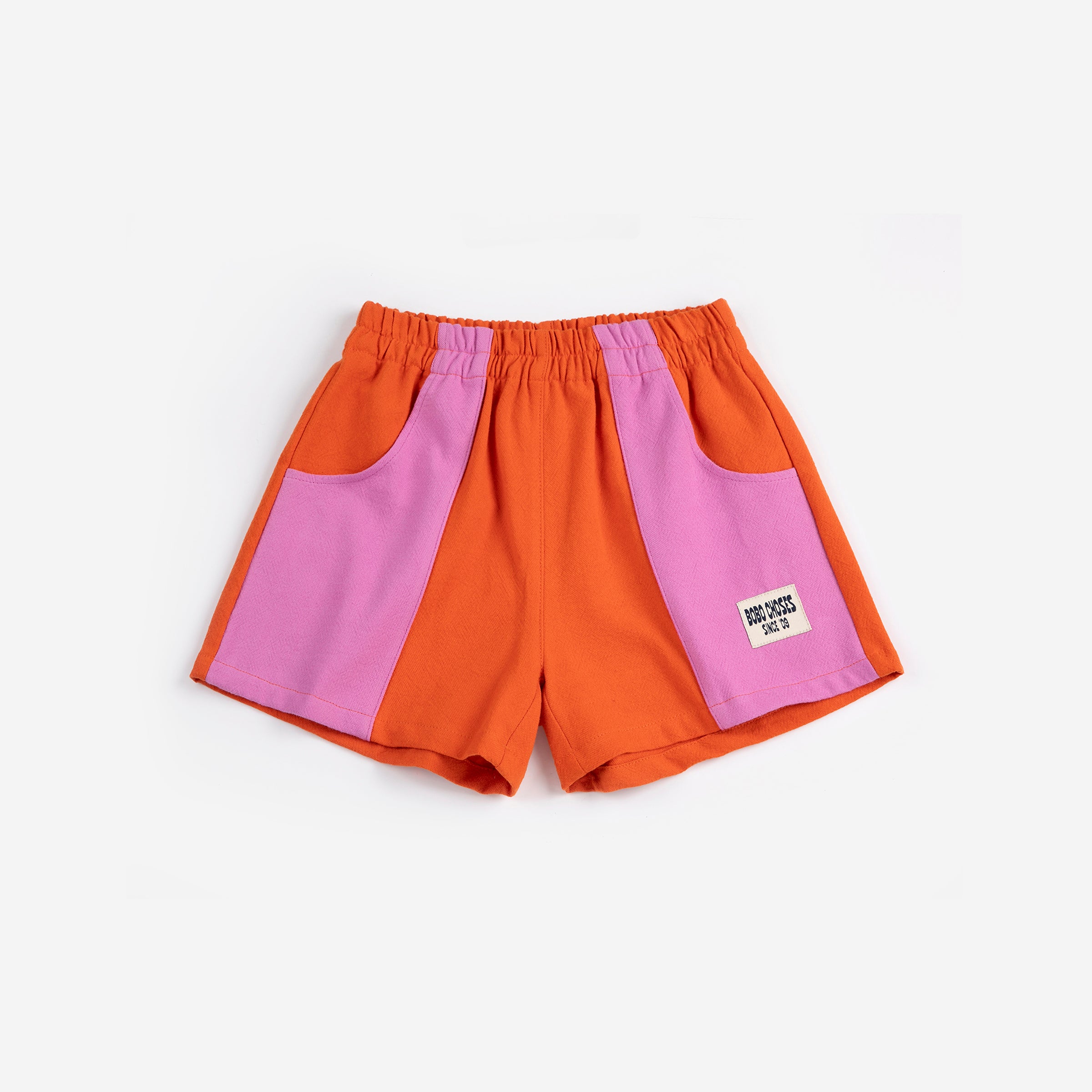 Short Bobo Choses Color Block Orange