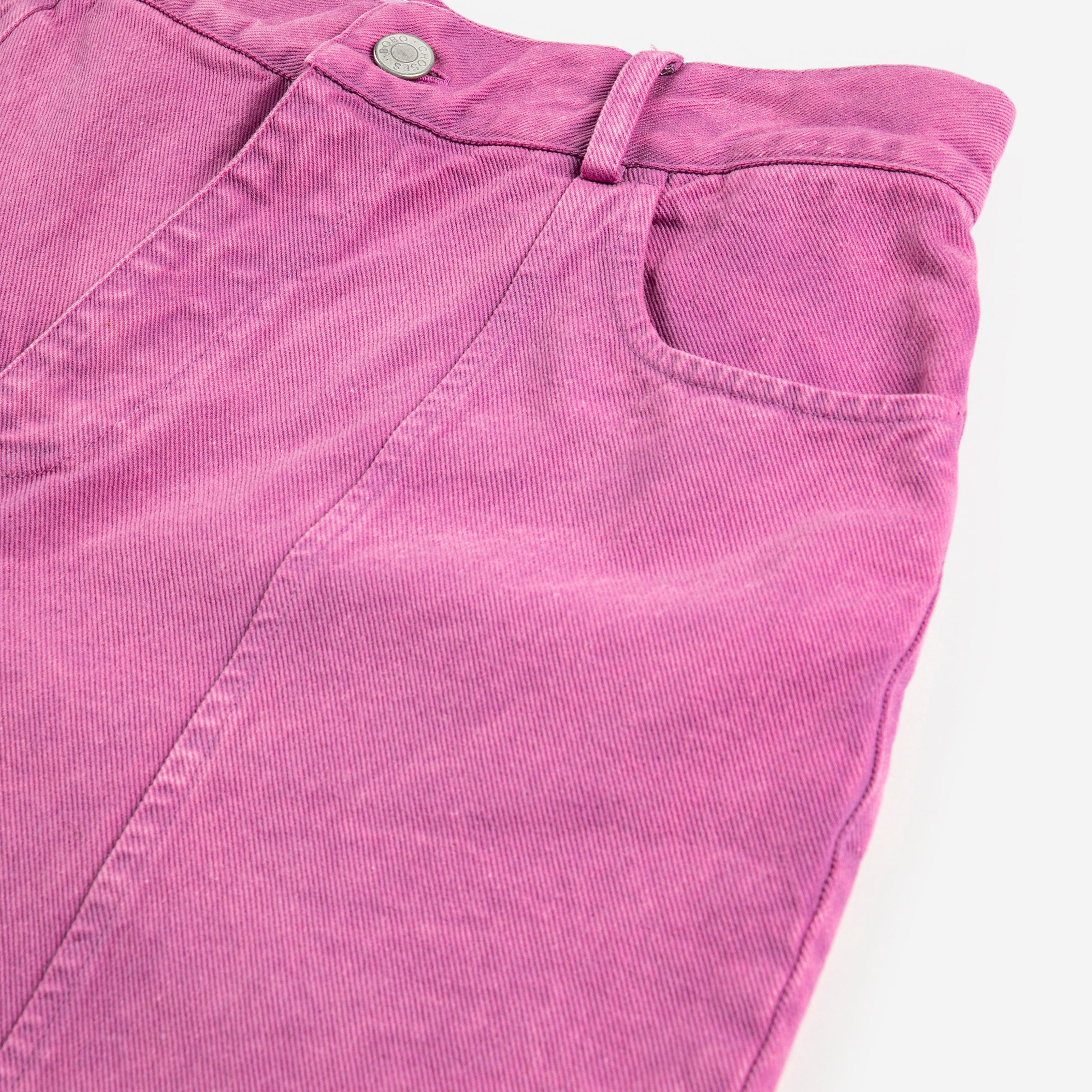 Jeans adulte en sergé délavé