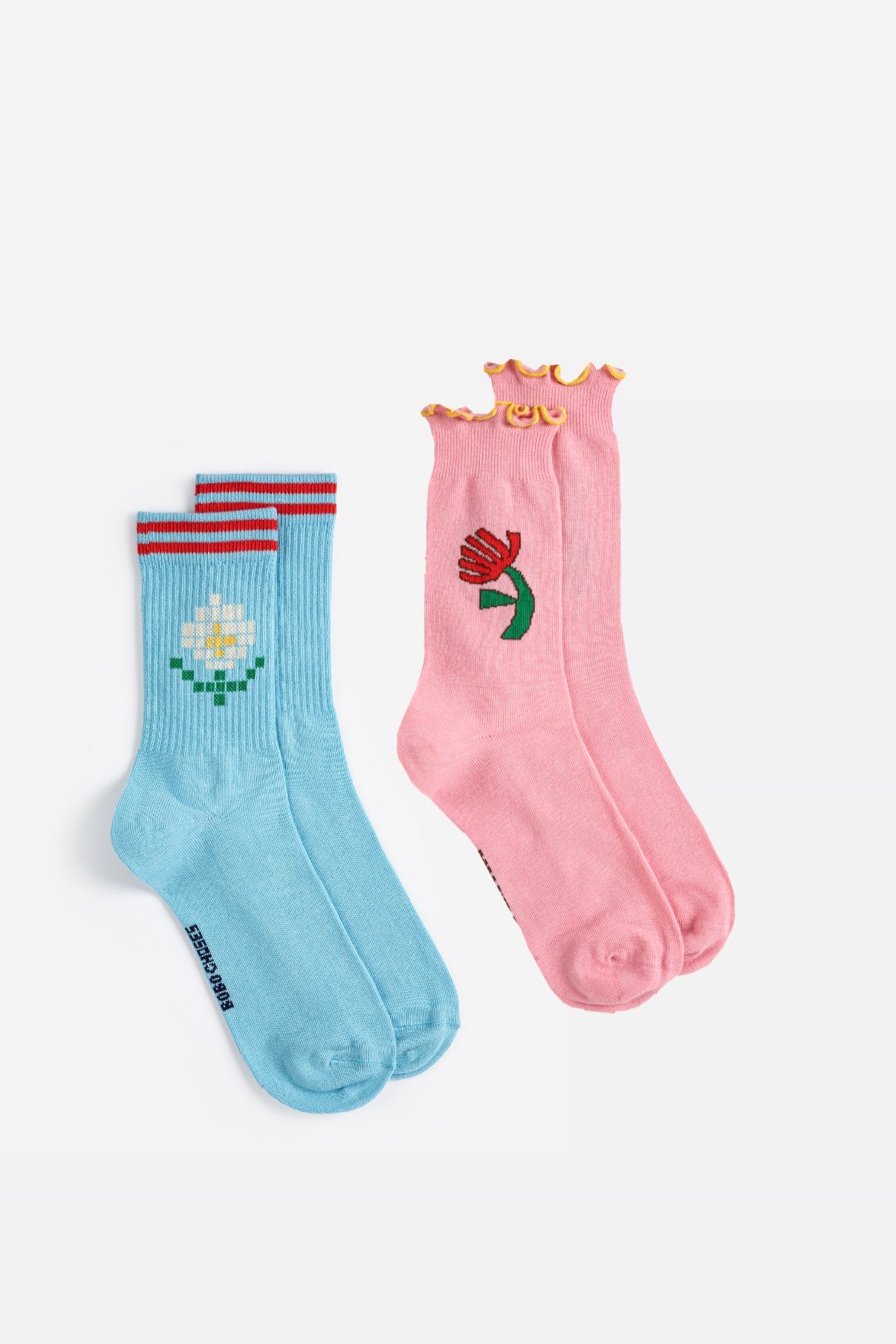 Chaussettes adultes pack de 2 Pixel Daisy