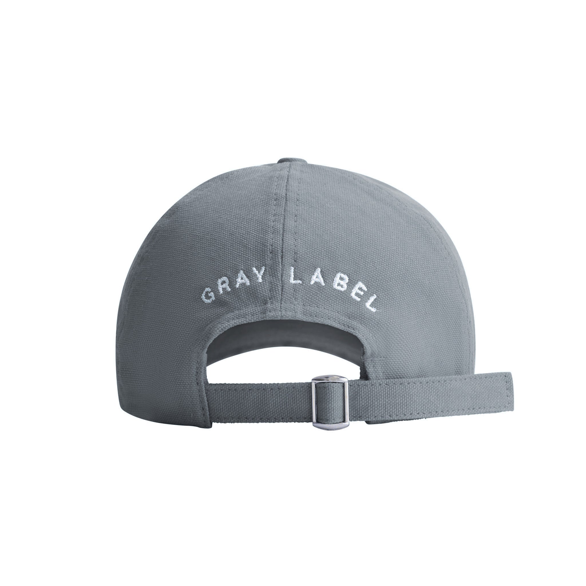 Cap Baseball GOTS Stone Grey