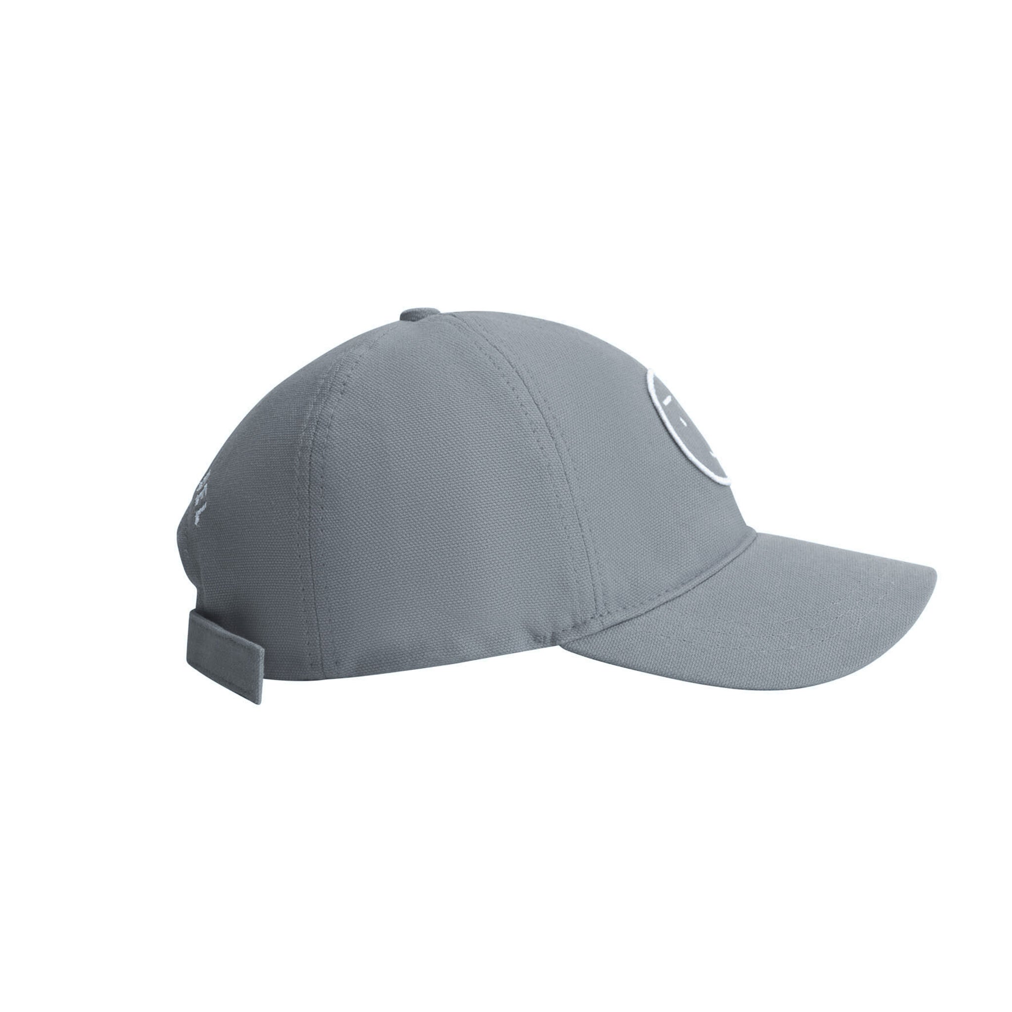 Cap Baseball GOTS Stone Grey