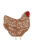 Waschbarer Teppich Huhn