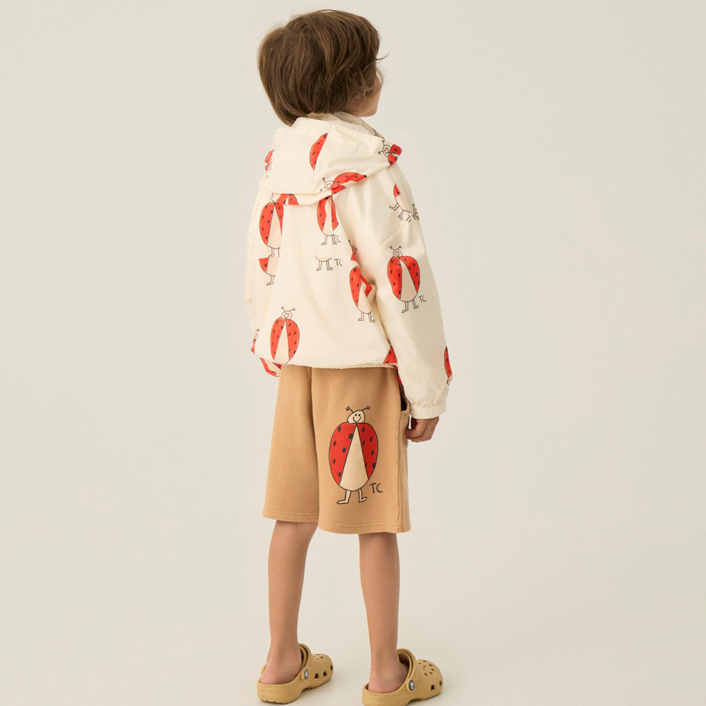 Shorts Ladybug Camel