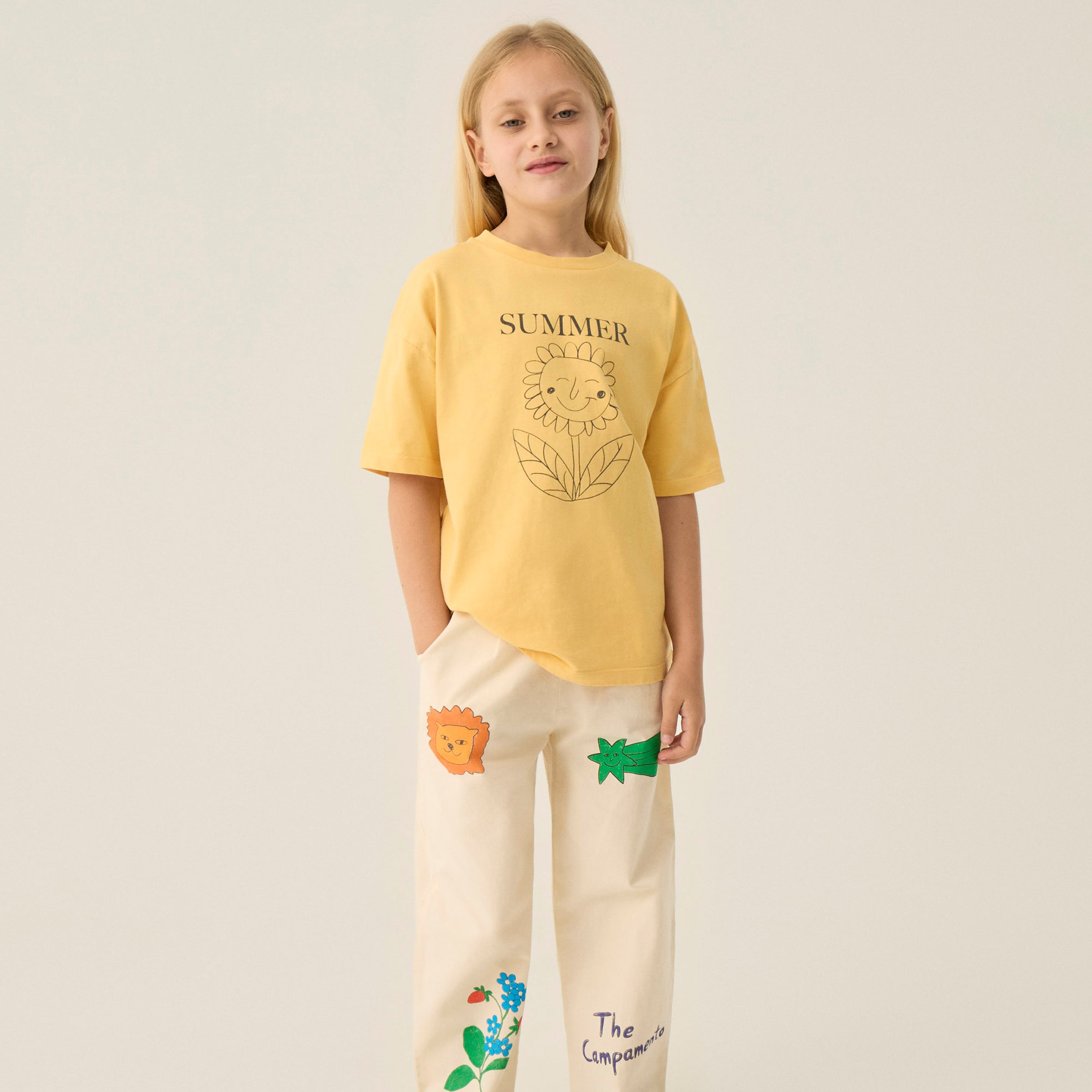 T-shirt Summer Yellow