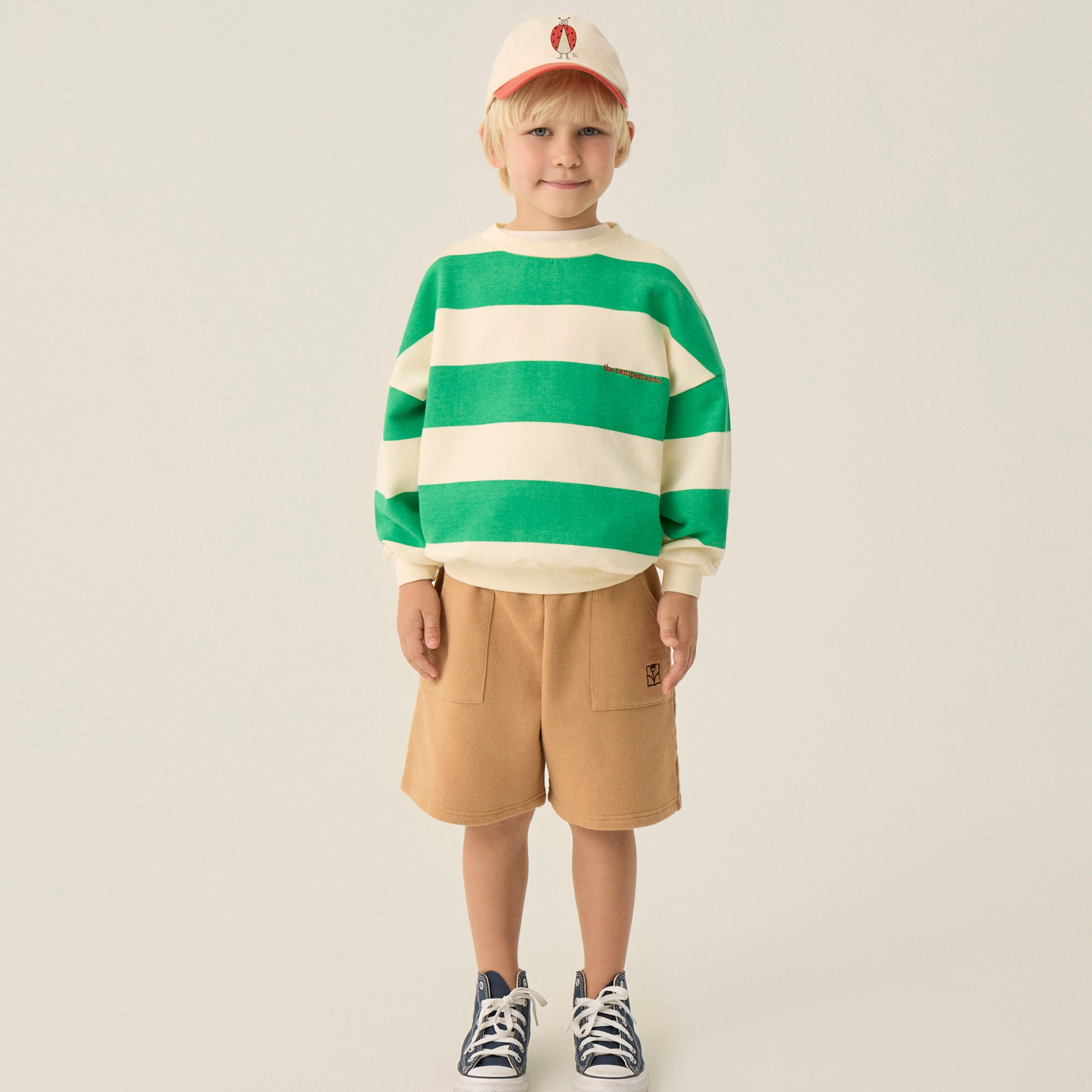 Sweatshirt Stripes Green