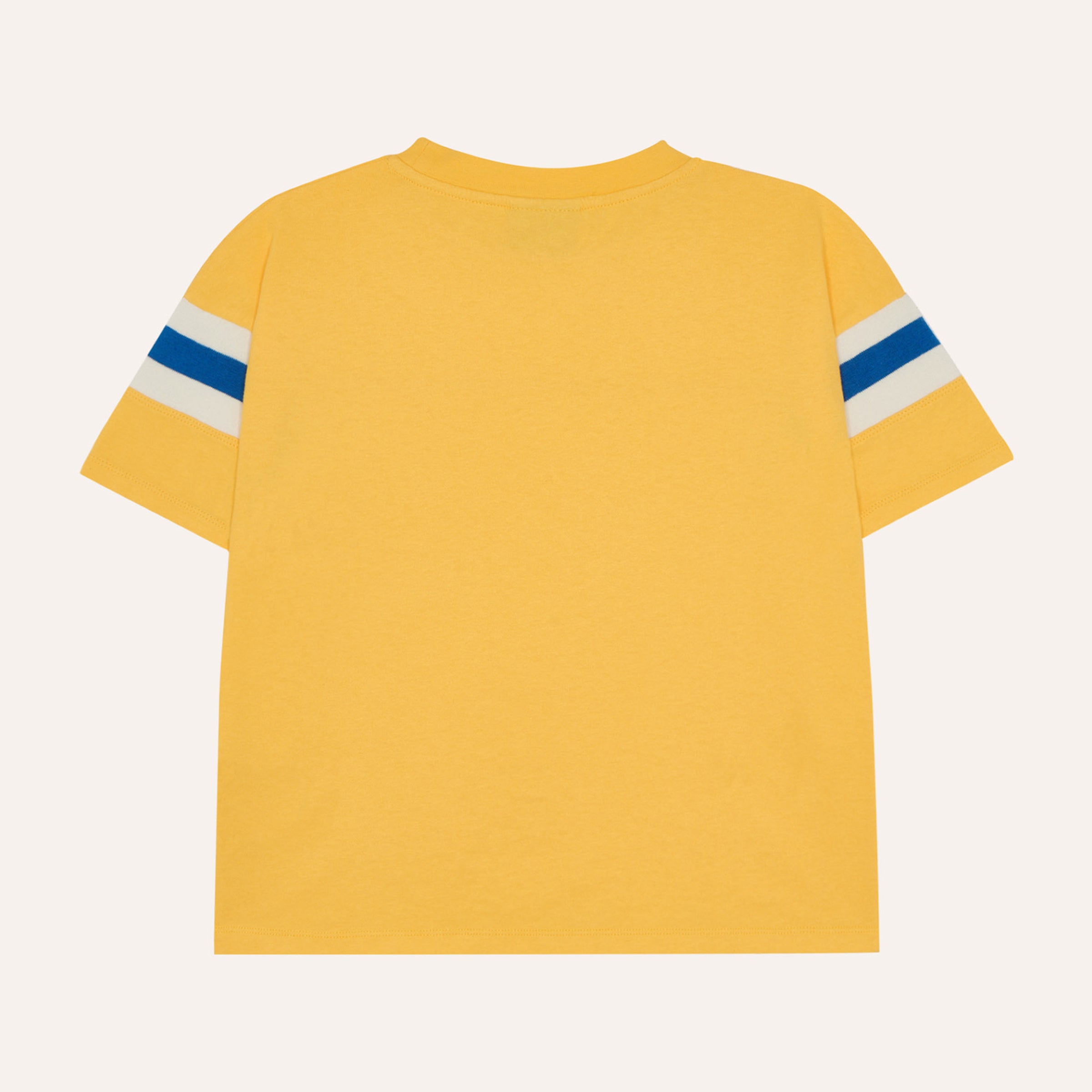 T-Shirt Bicolor Bands Yellow
