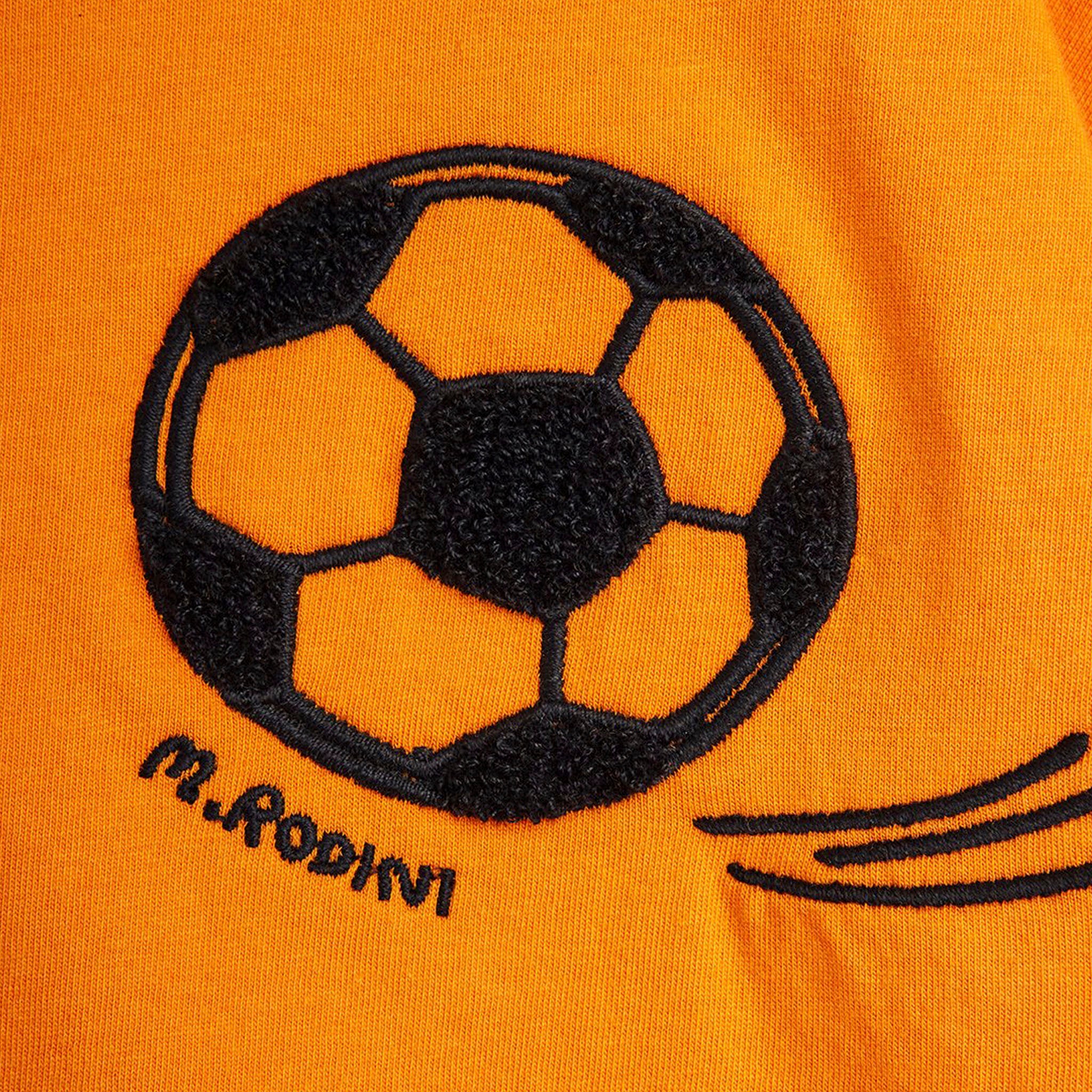 T-shirt Football Chenille Orange