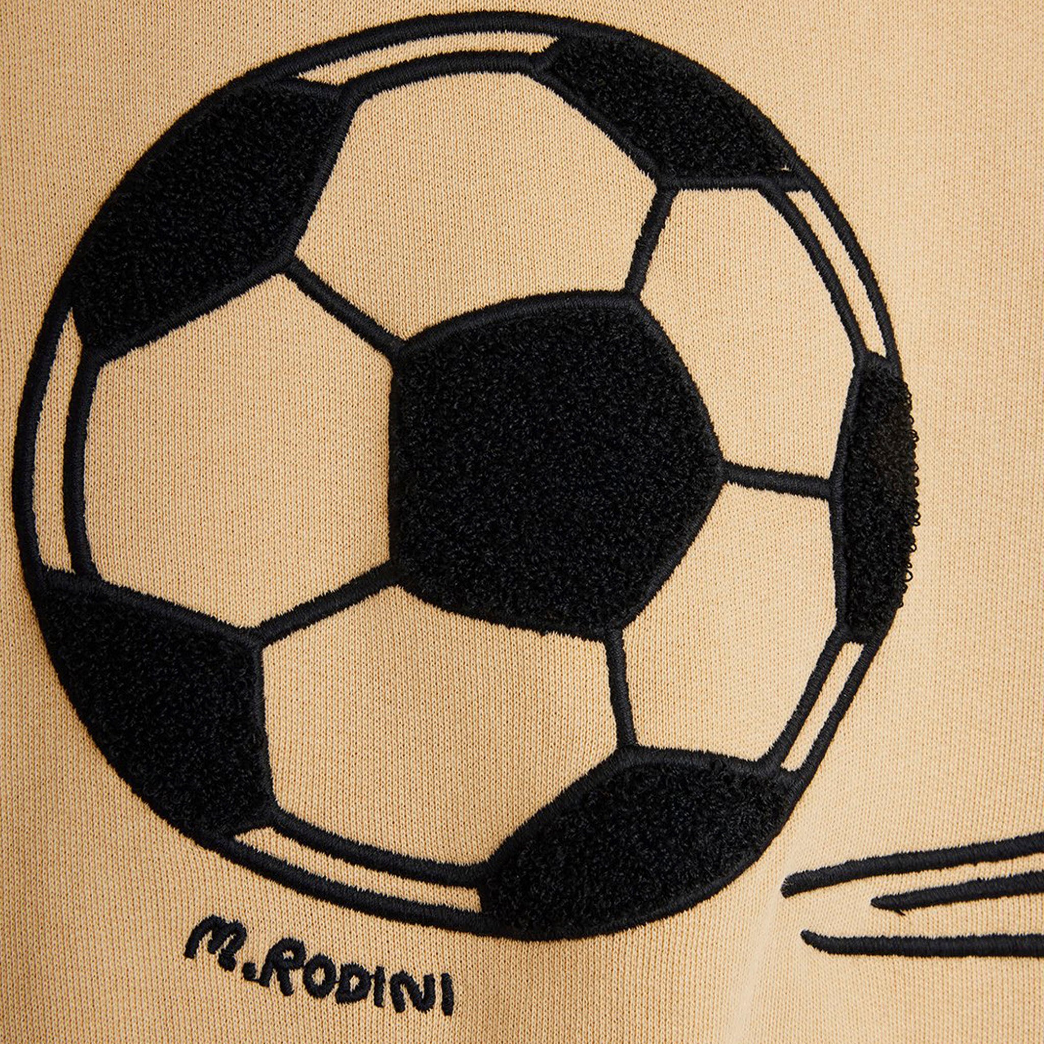 Sweatshirt Football Beige