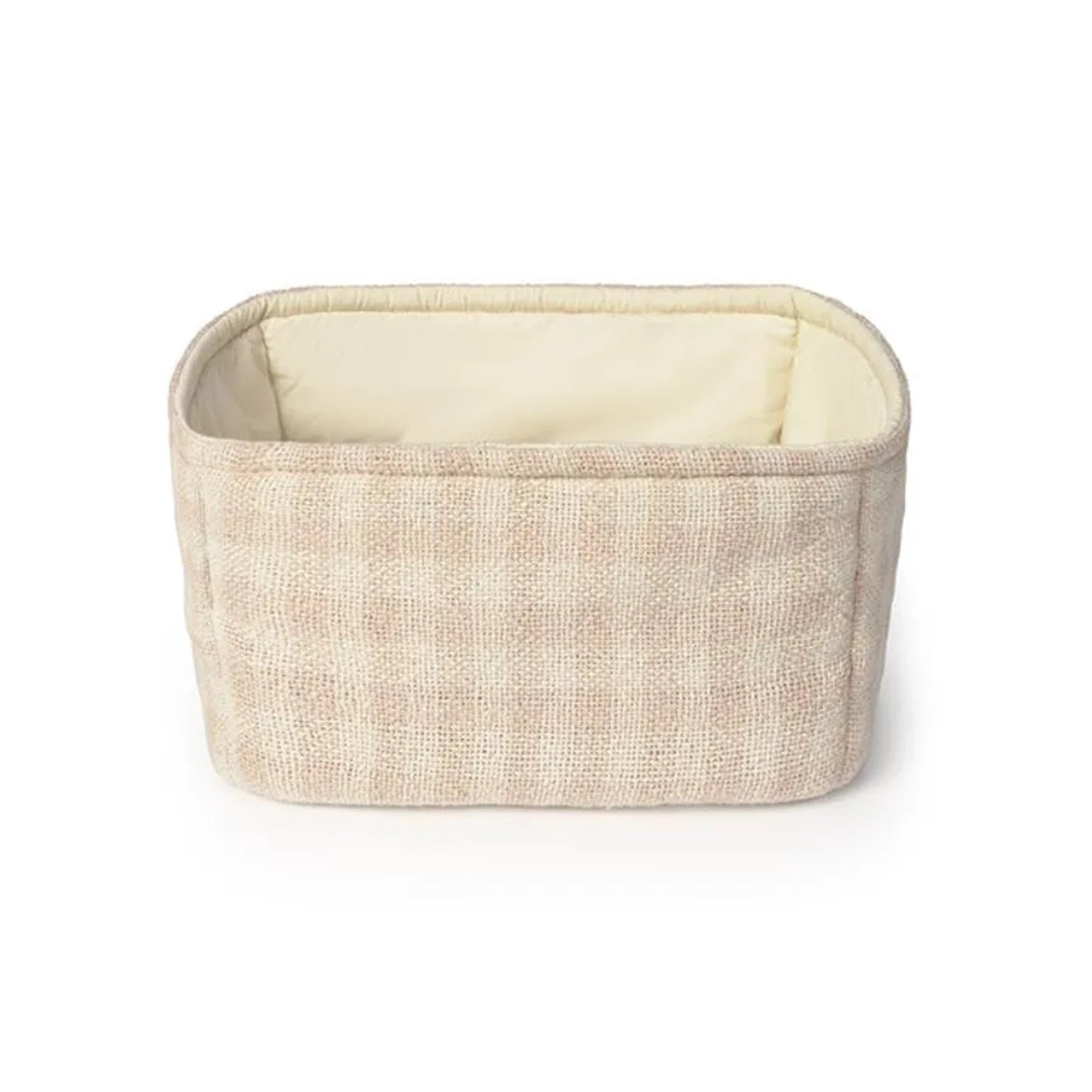 Korb Stoff Vichy Rose