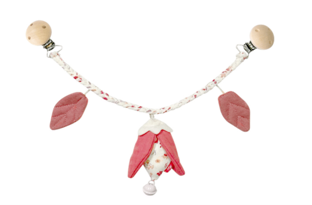 Flower baby carriage chain