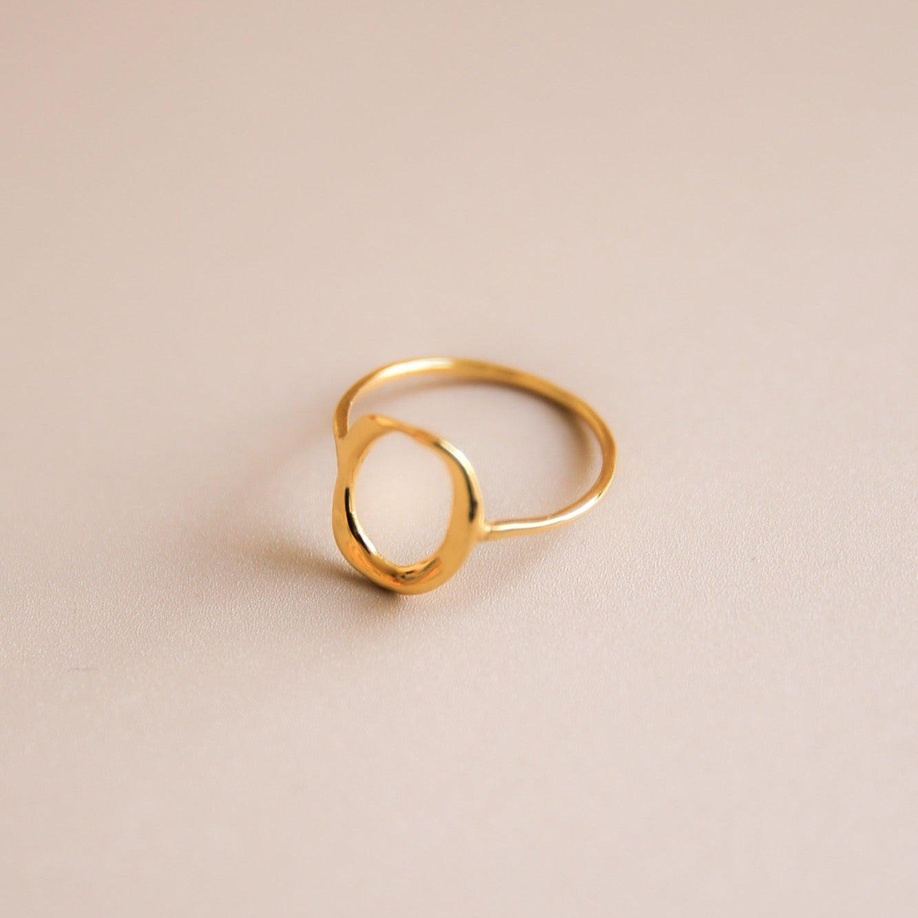 Anneau de doigt Circle or