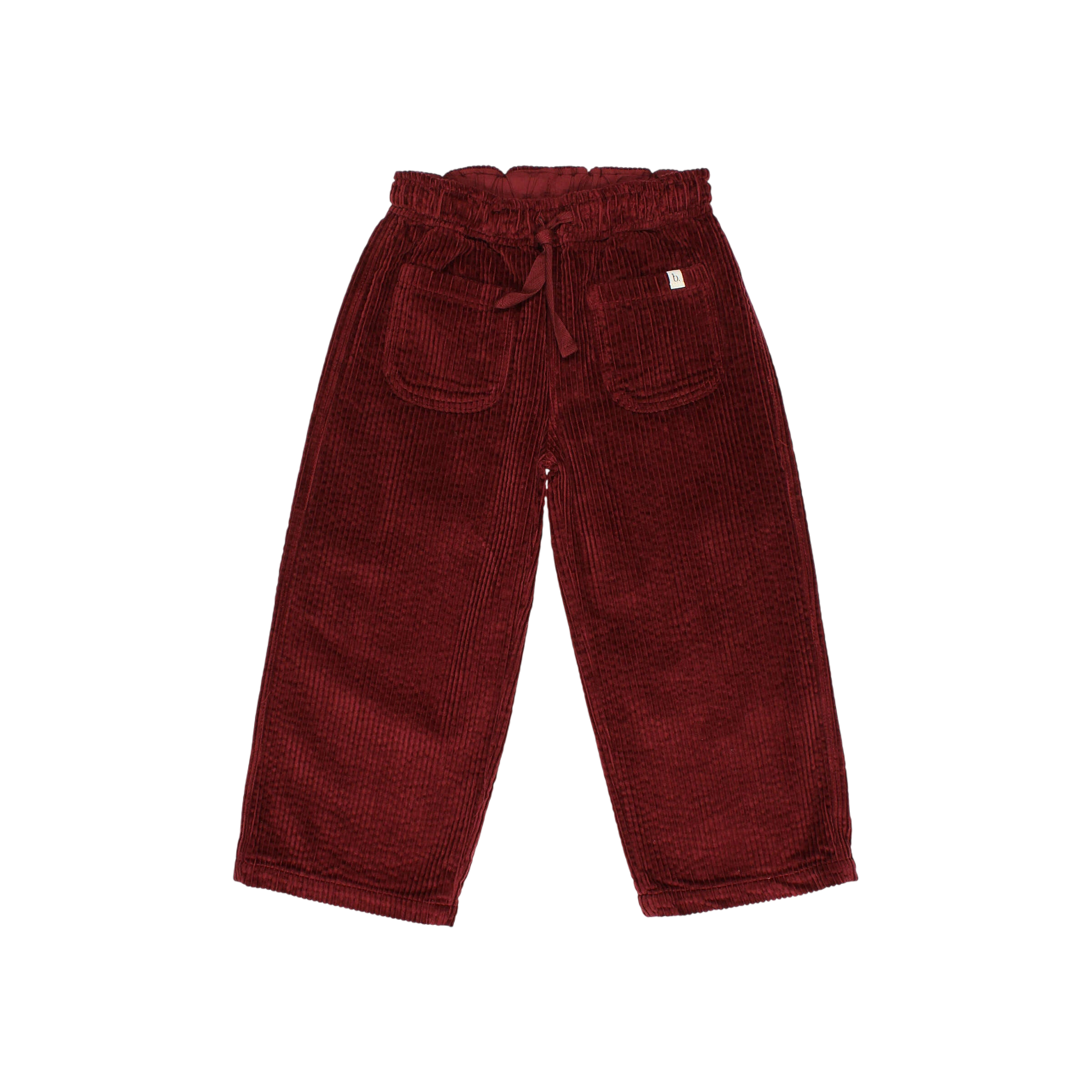 Corduroy Burgundy Trousers