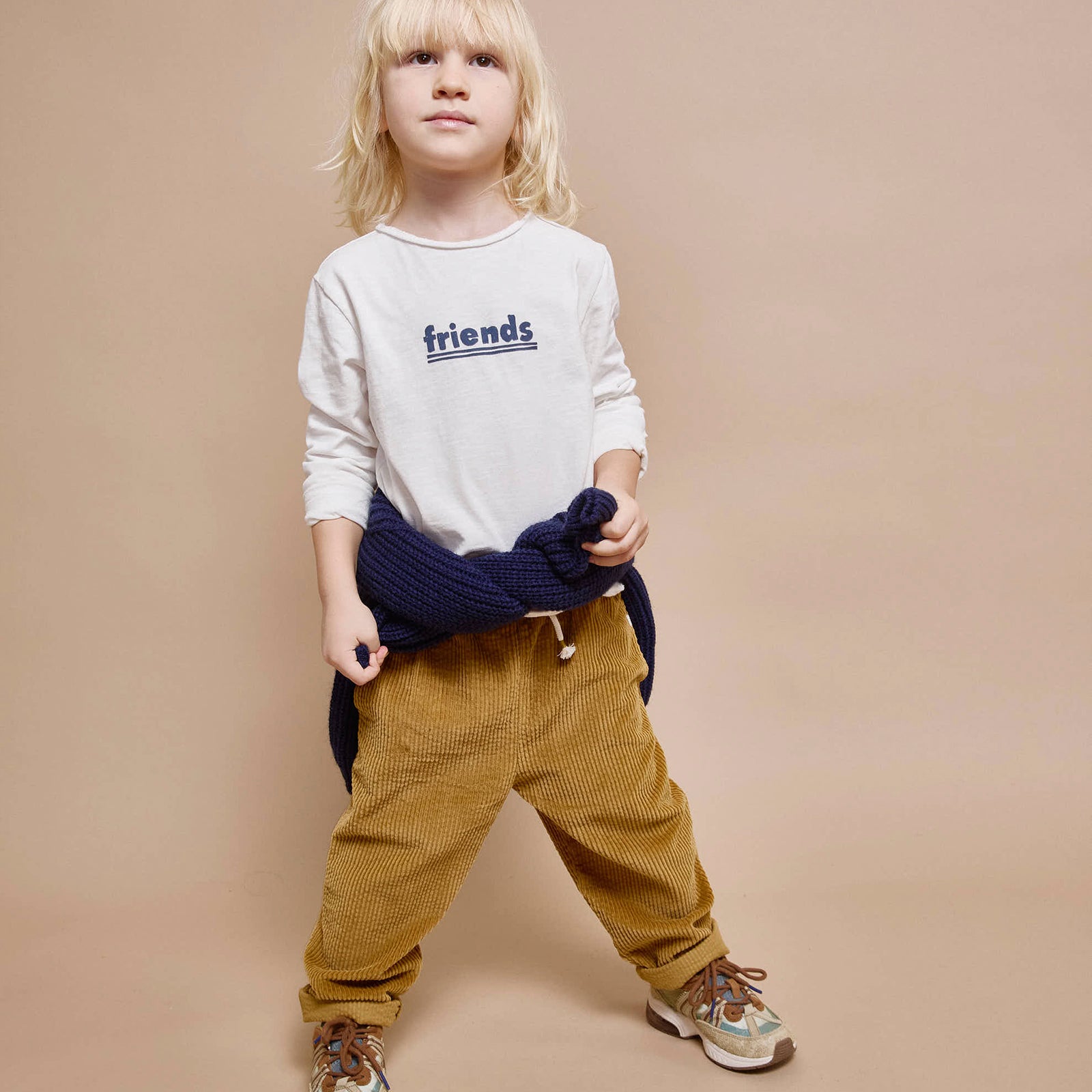 Corduroy Ocre Pants