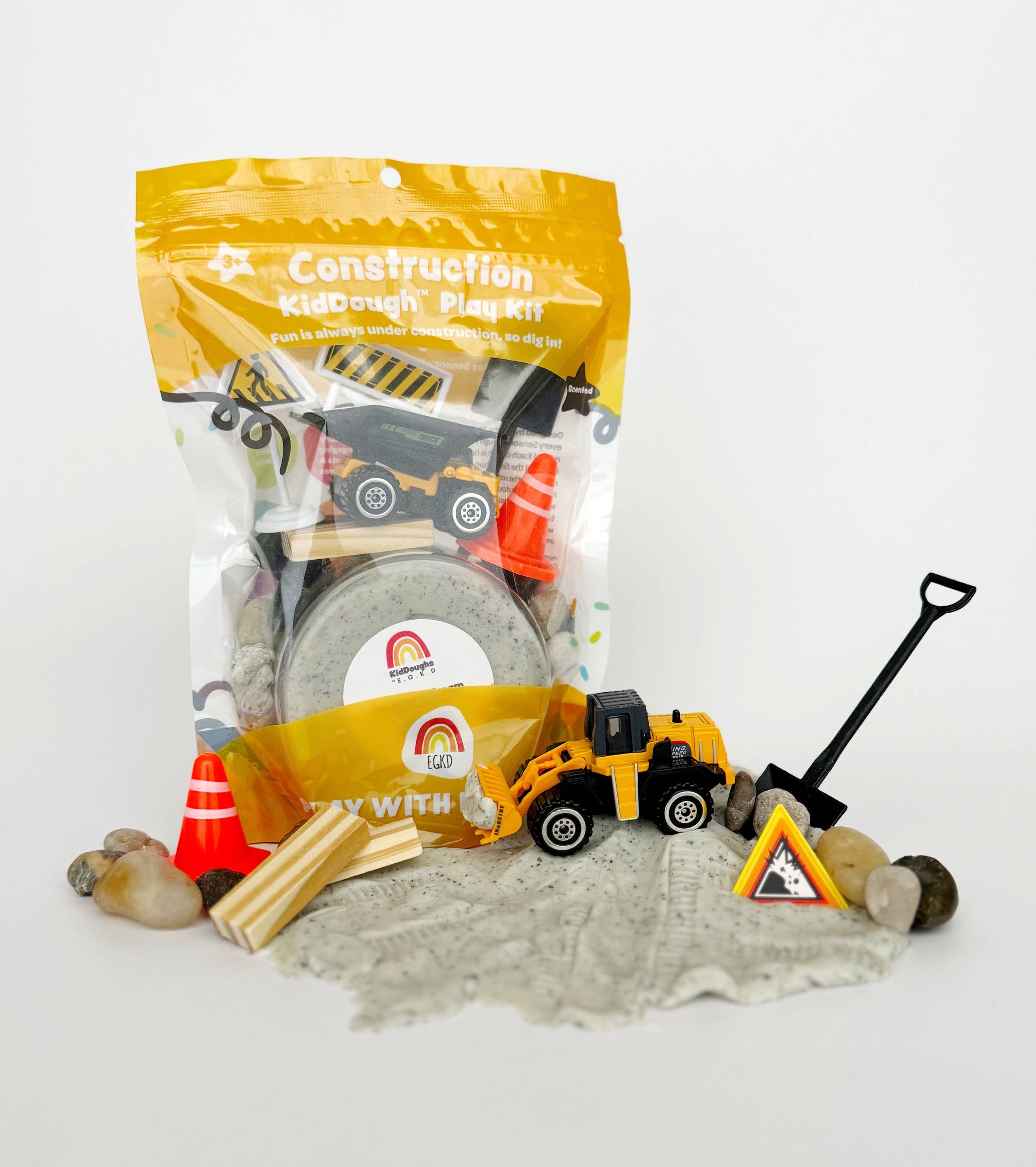 Knete Set Baustelle