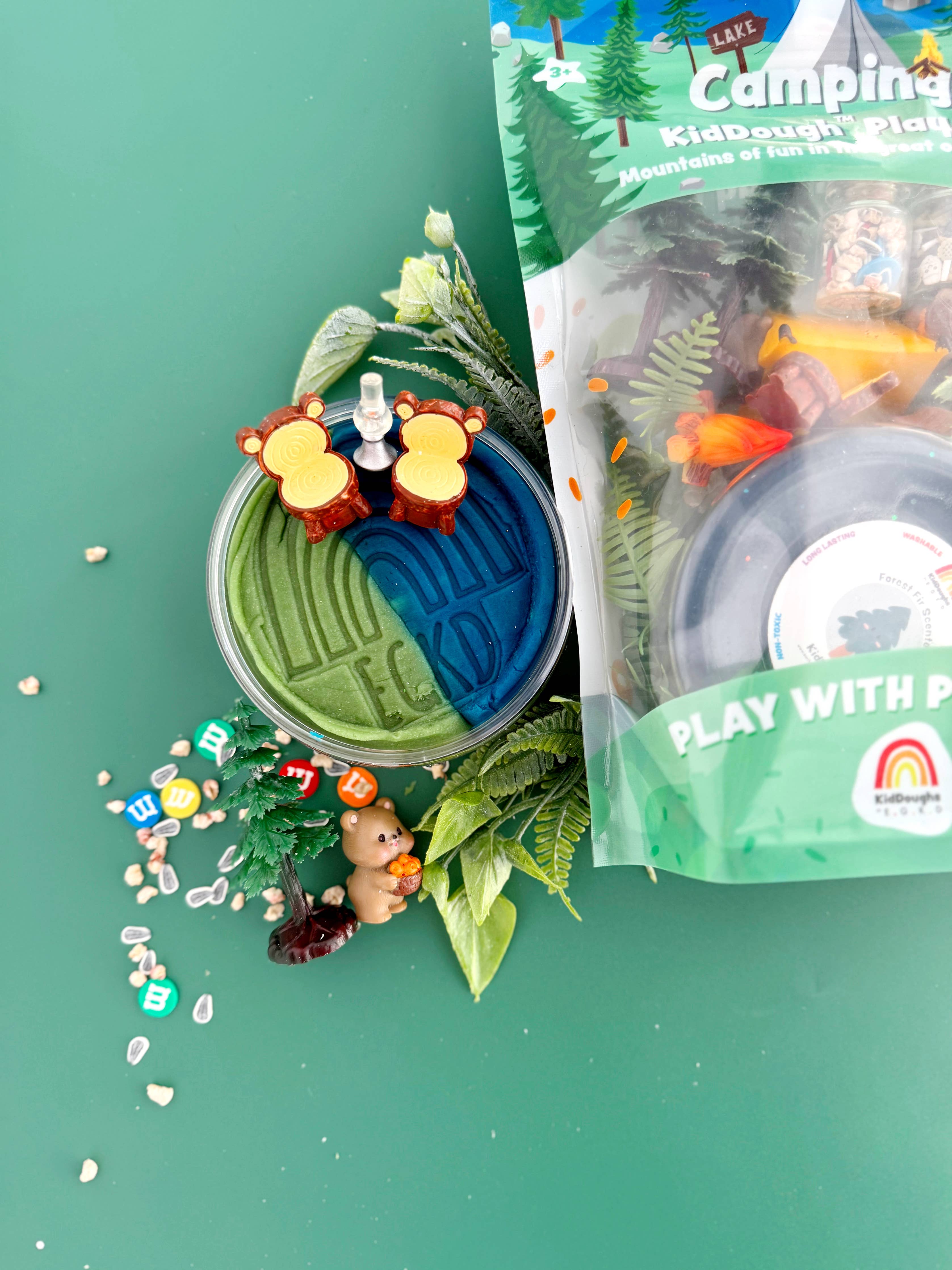 Set de pâte à modeler Camping