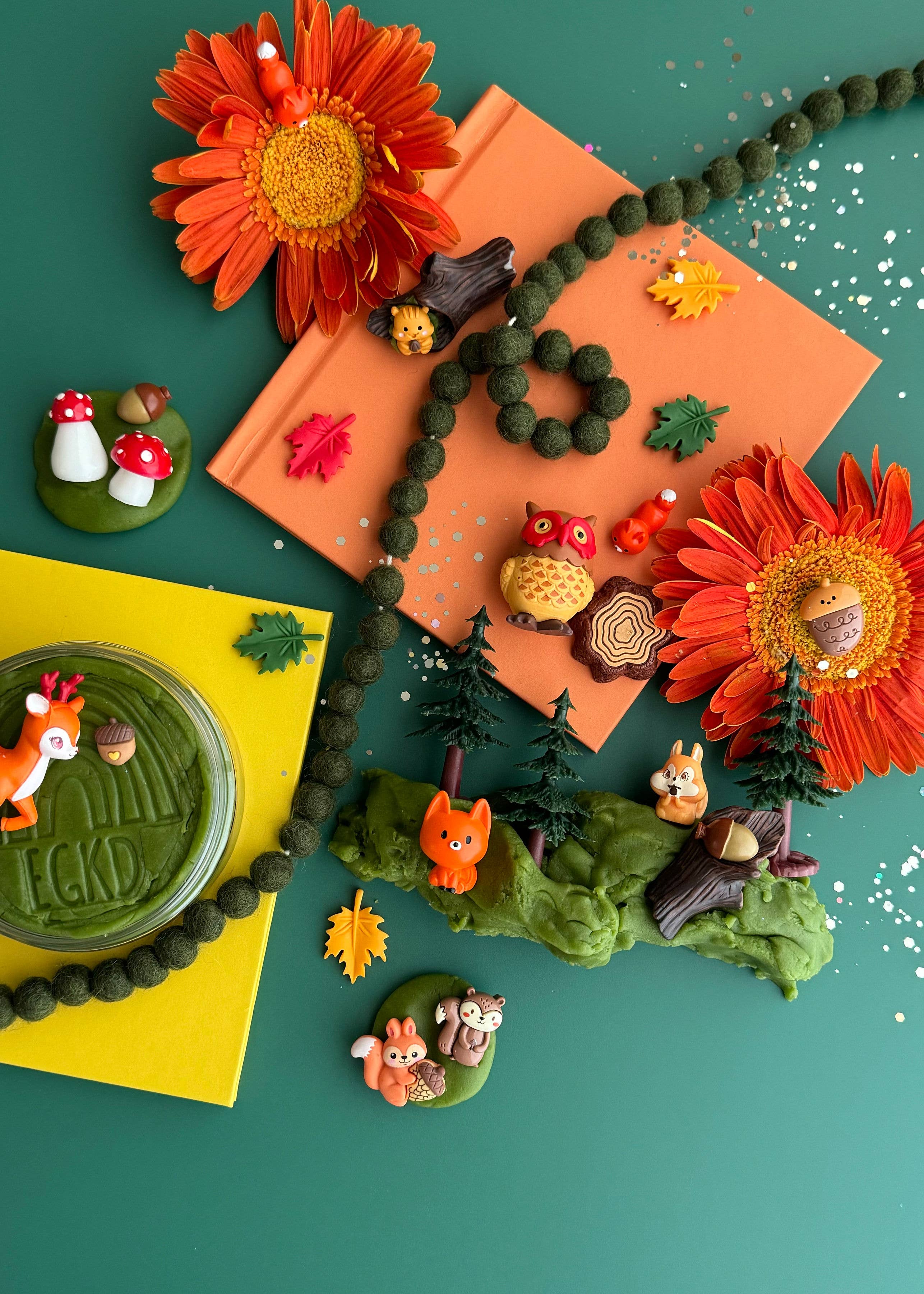 Set de pâte à modeler Forest Friends