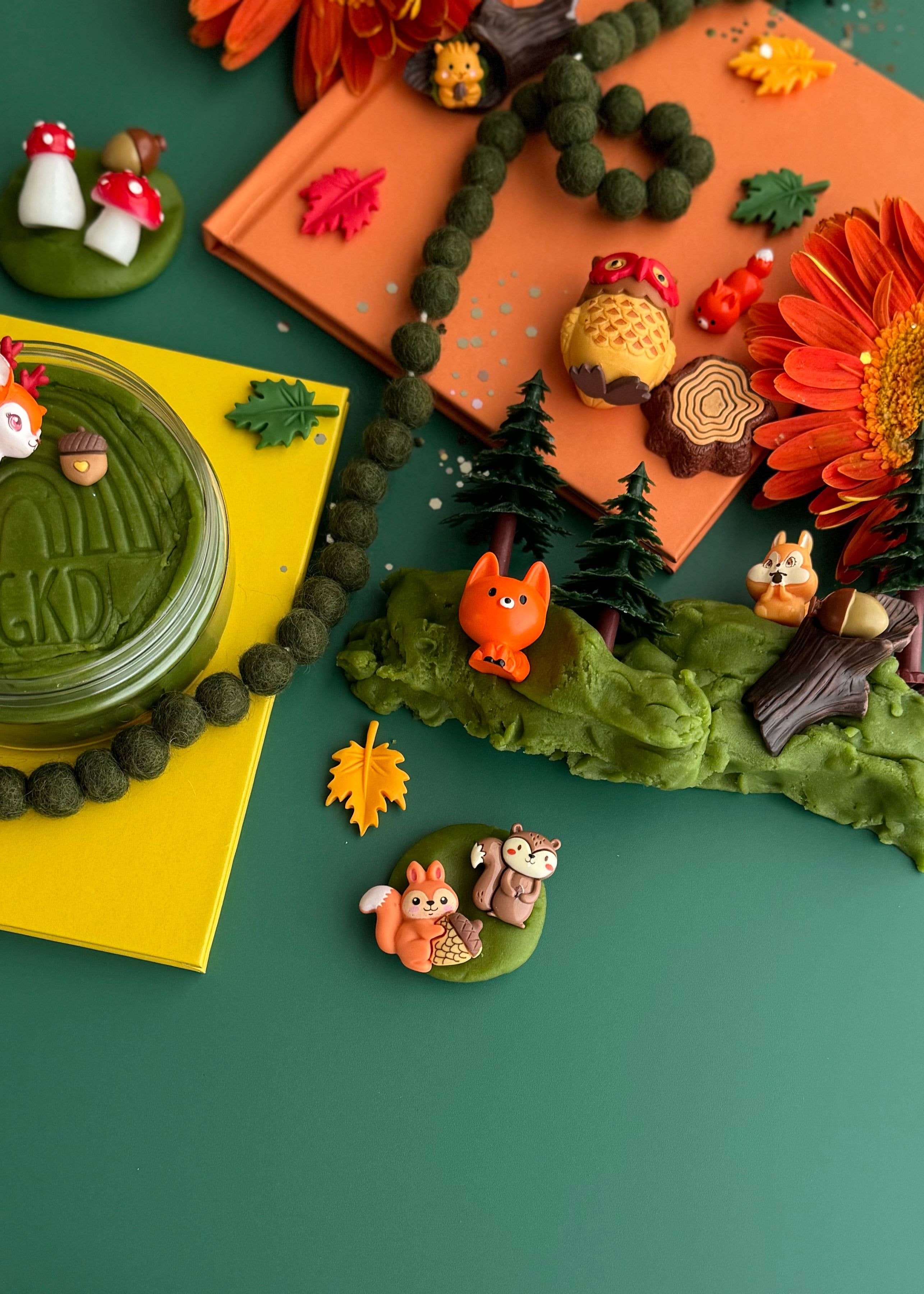 Set de pâte à modeler Forest Friends