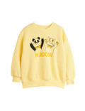 Sweatshirt Panda Cat Yellow