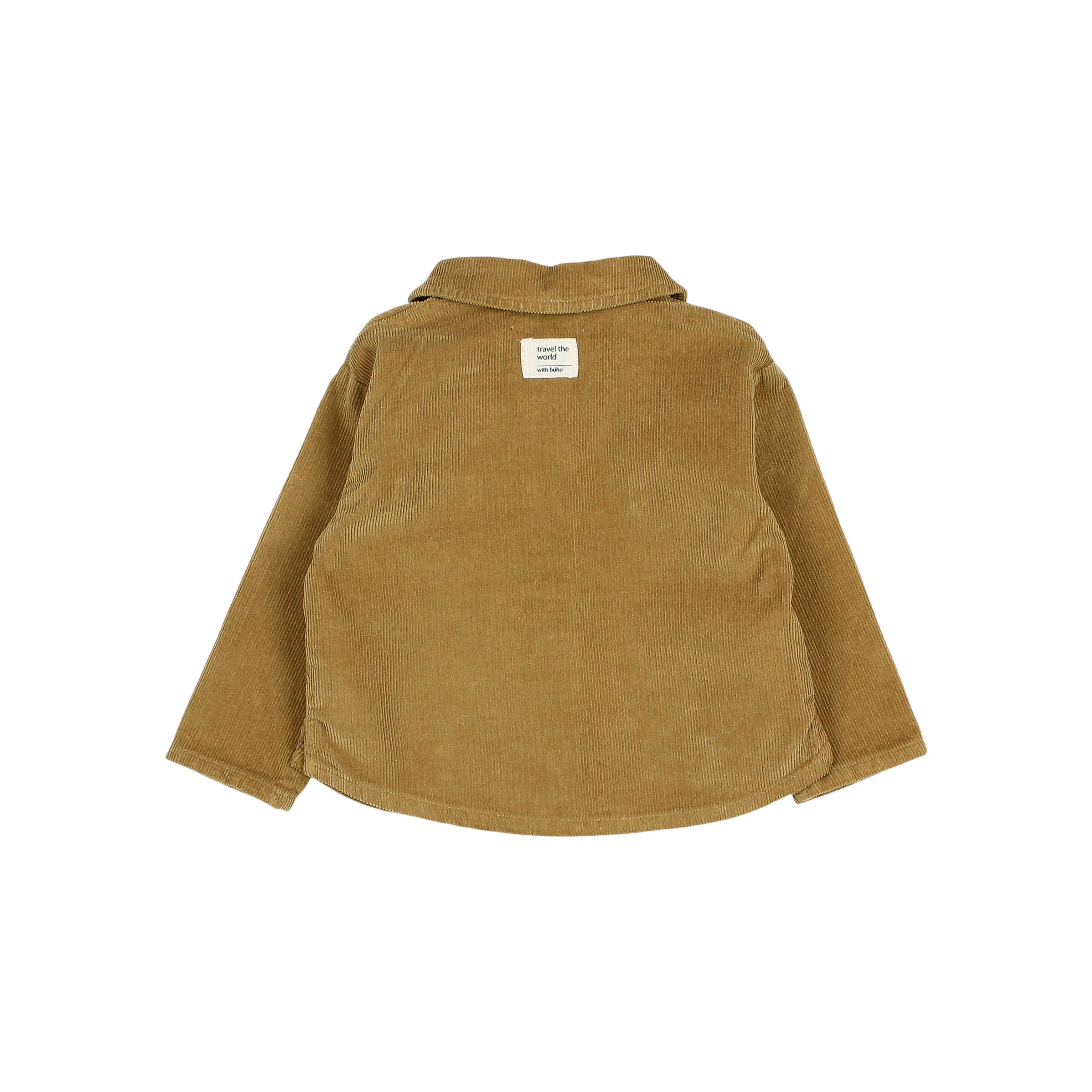 Blouse bébé Soft Velour Ocre