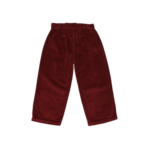 Corduroy Burgundy Trousers