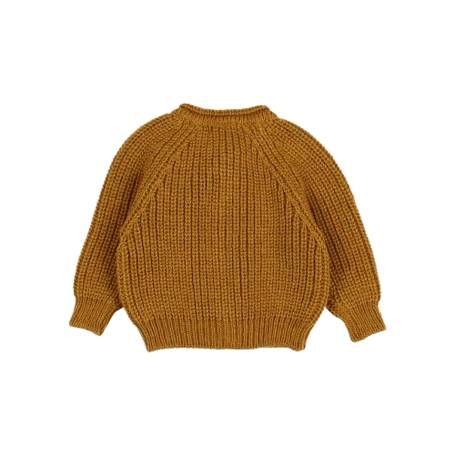 Cardigan bébé Soft Knit Ocre