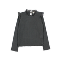 Long-sleeved shirt Warm Rib Antracite