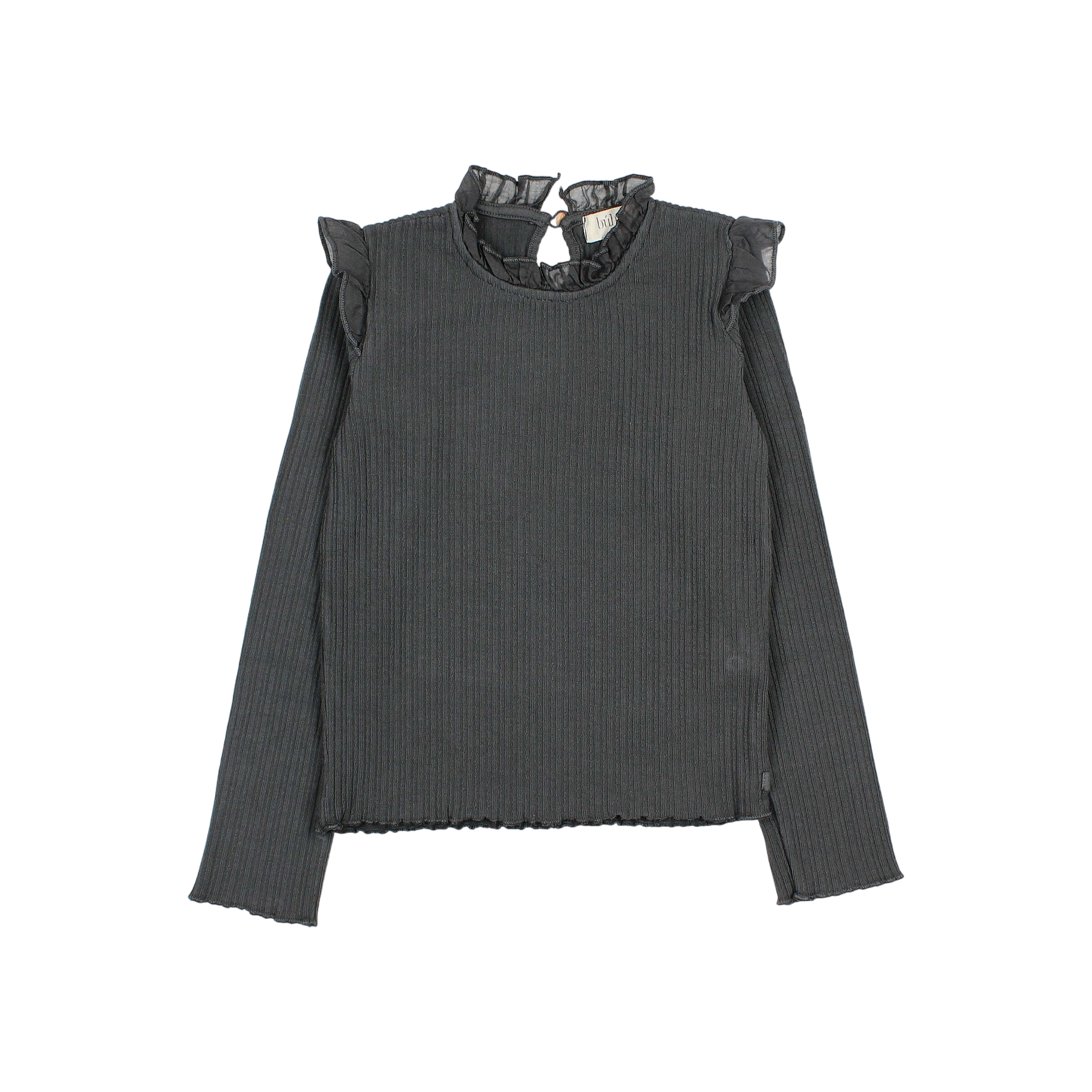 T-shirt à manches longues Warm Rib Antracite