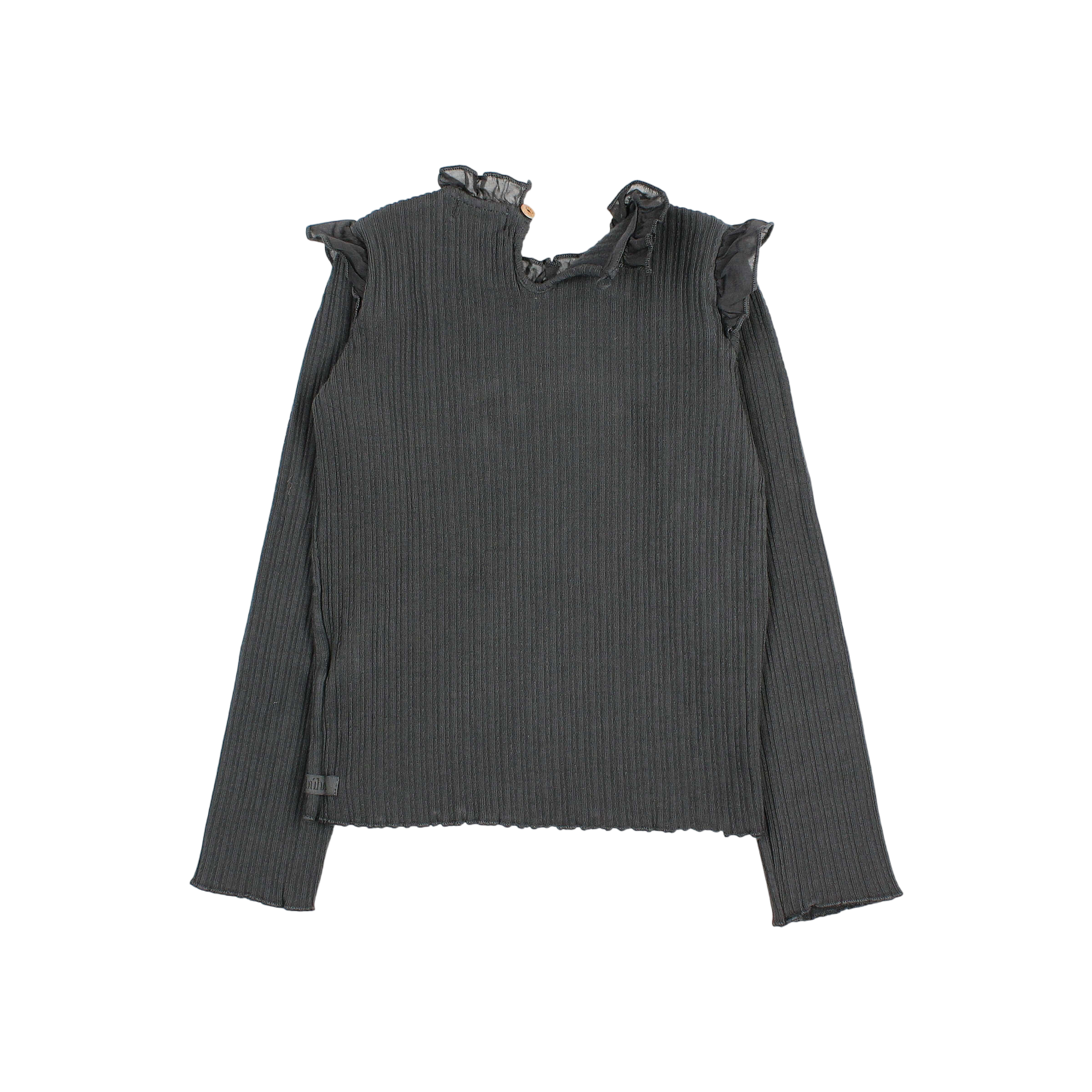 T-shirt à manches longues Warm Rib Antracite