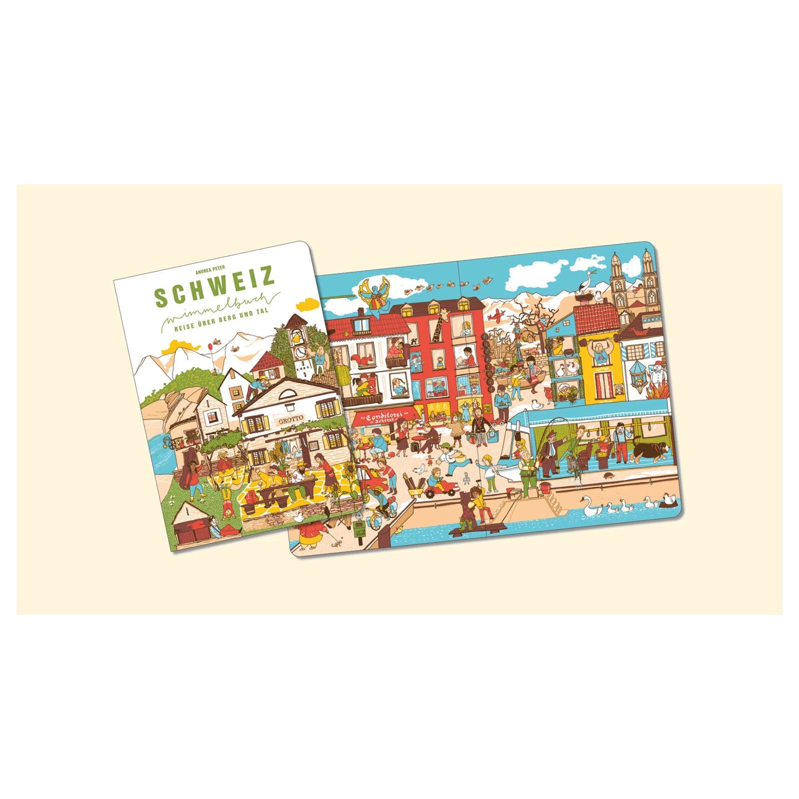 Das Schweiz Wimmelbuch