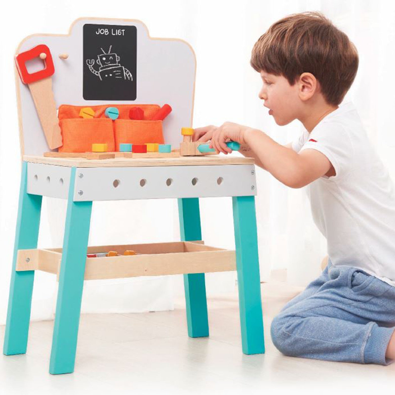 Spielba workbench with lots of accessories