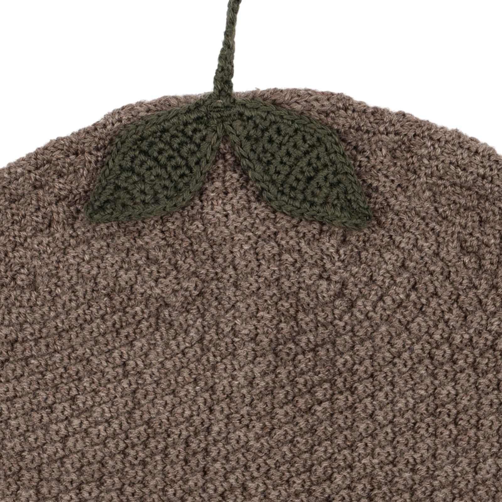 Beanie Fruity Bunny Brown Melange