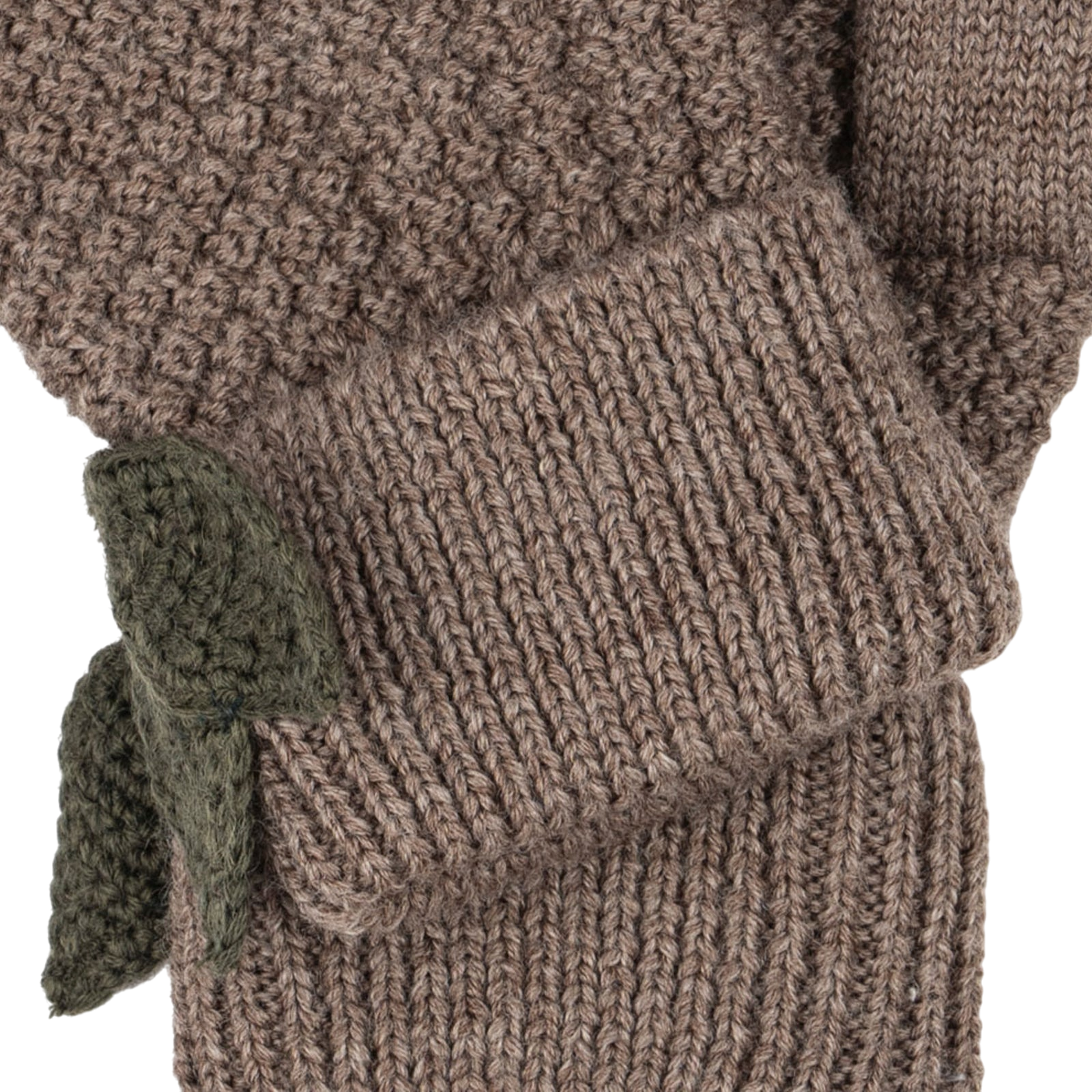 Mittens Fruity Bunny Brown Melange