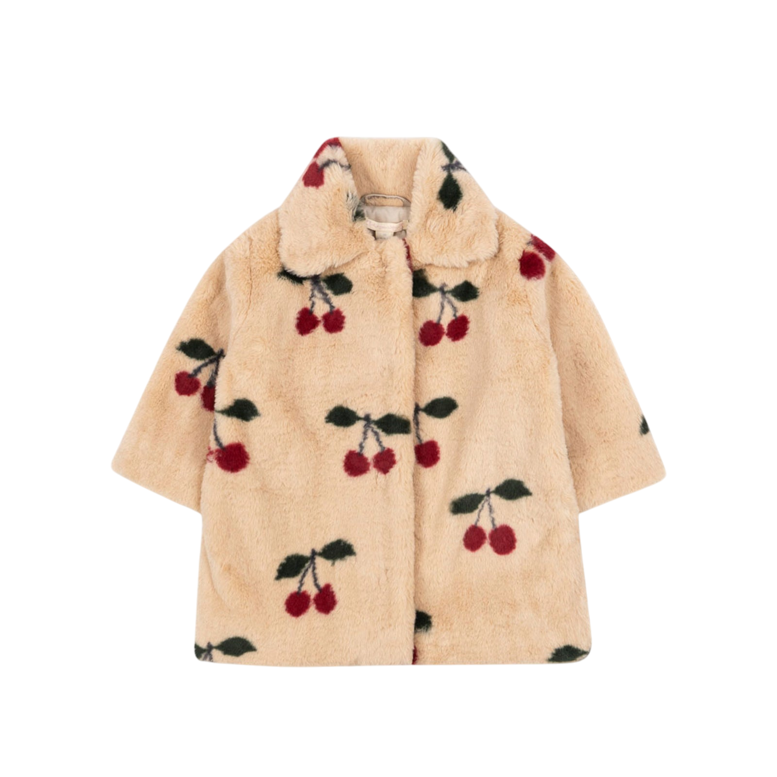 Fuzzie Ma Grande Cerise coat