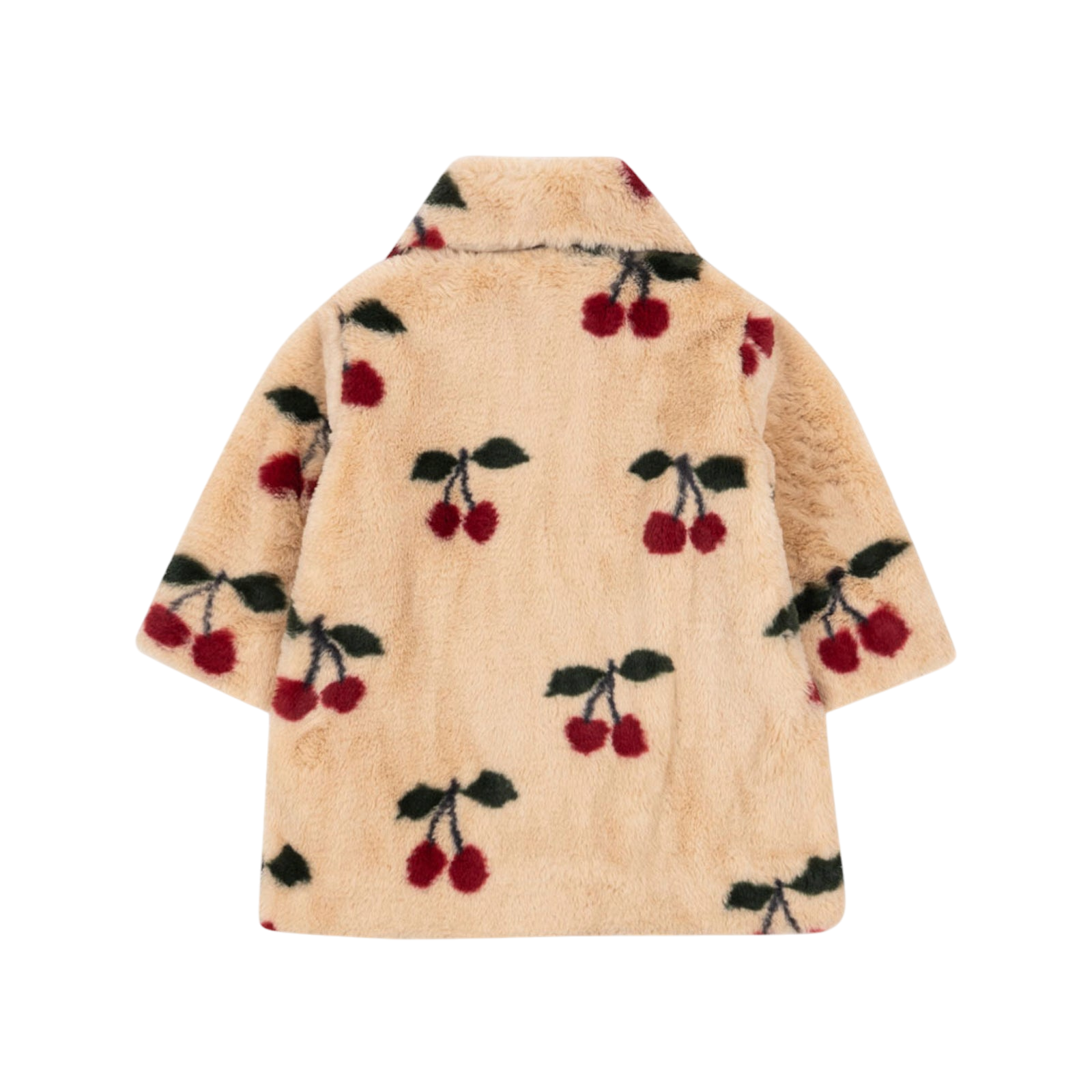 Mantel Fuzzie Ma Grande Cerise