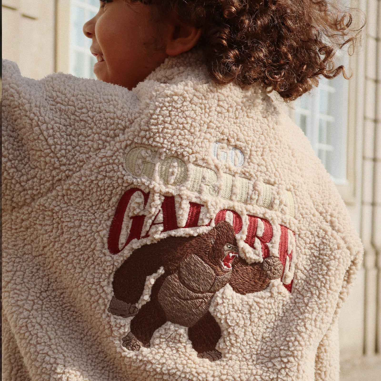 Bomber Jacket Jazz Teddy Oxford Tan