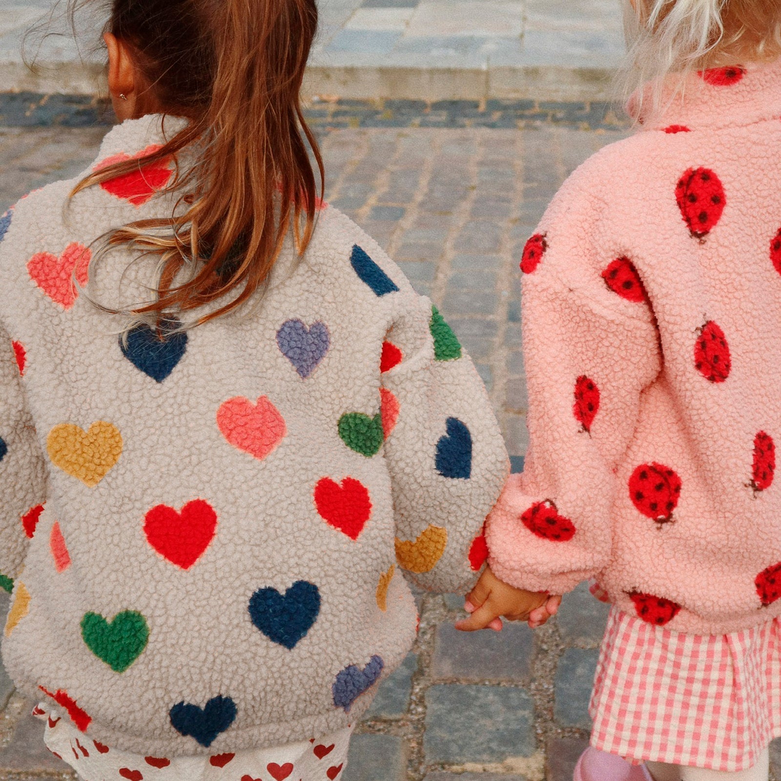 Veste Jody Teddy Bon Cœur Coloré