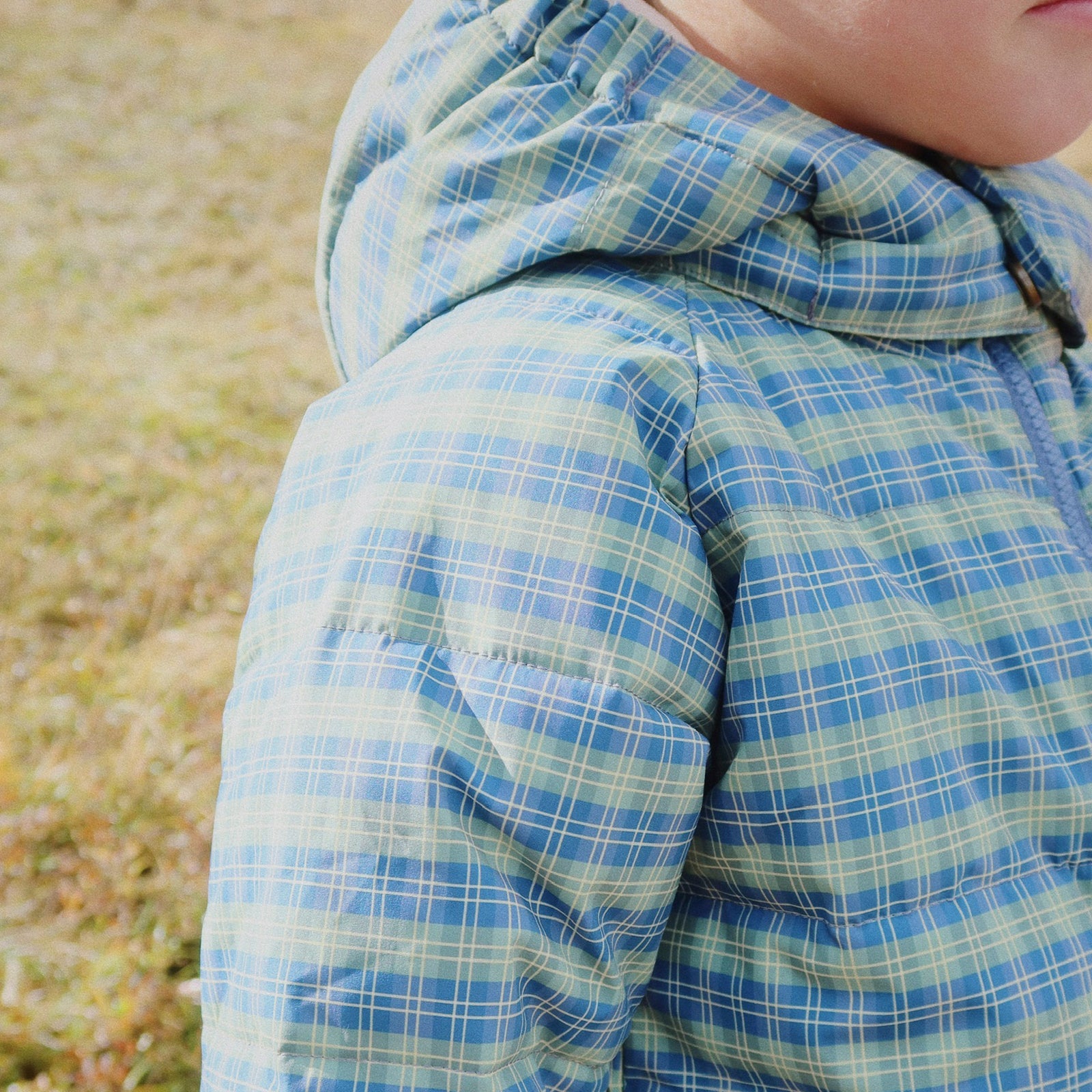 Veste d'hiver Nuka Deux Laurel Blue Check