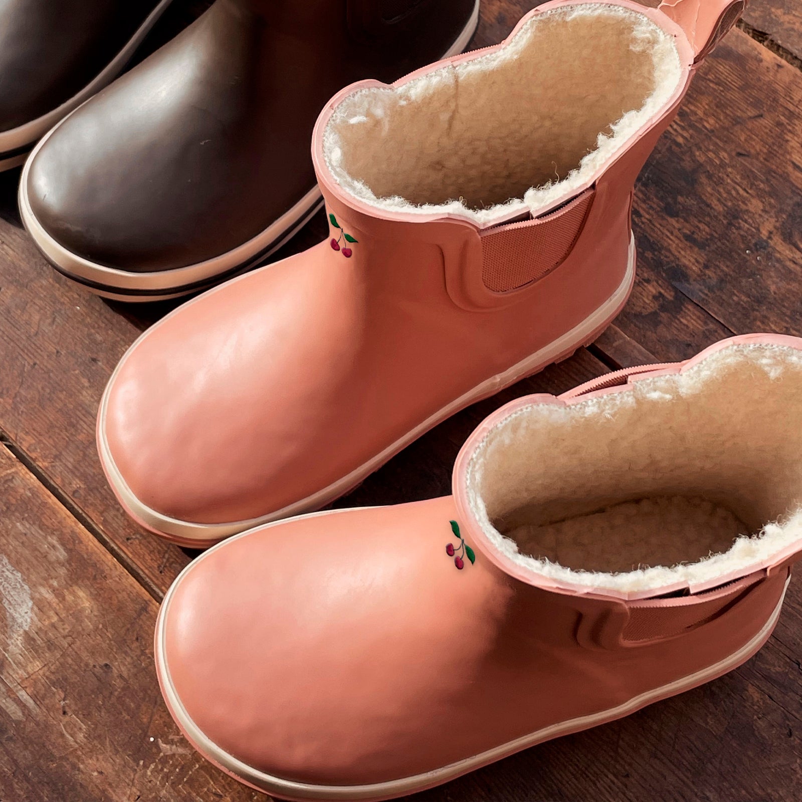 Bottes en caoutchouc Roi Low Cameo Brown