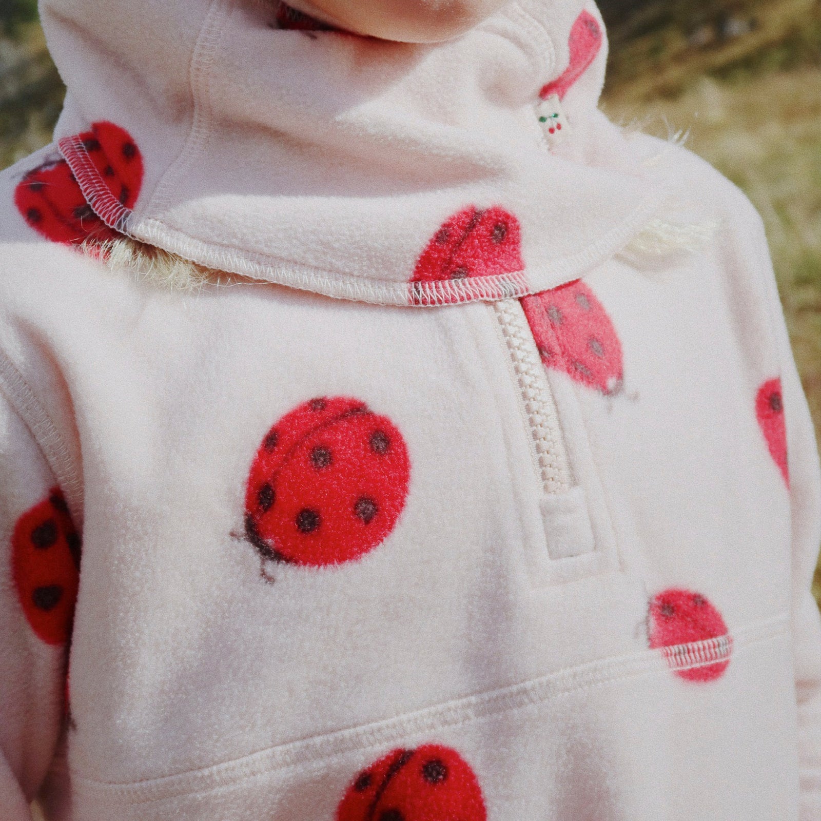 Fleece anorak Tavi Ladybug