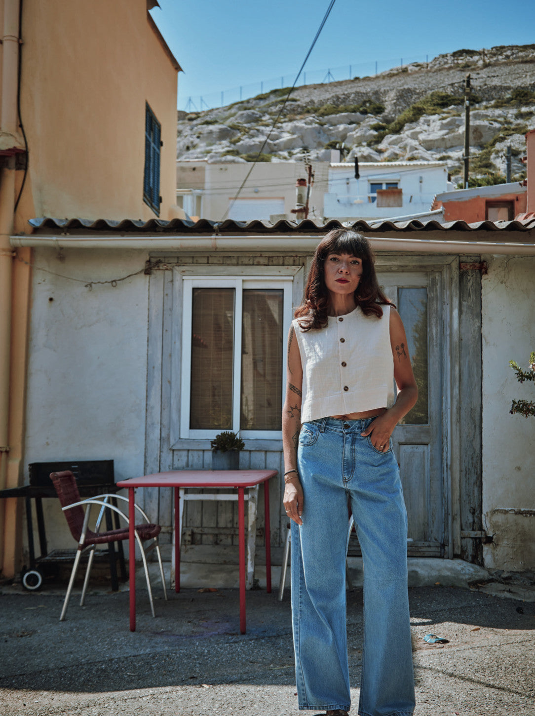 Adult Jeans Bergenie Light Blue